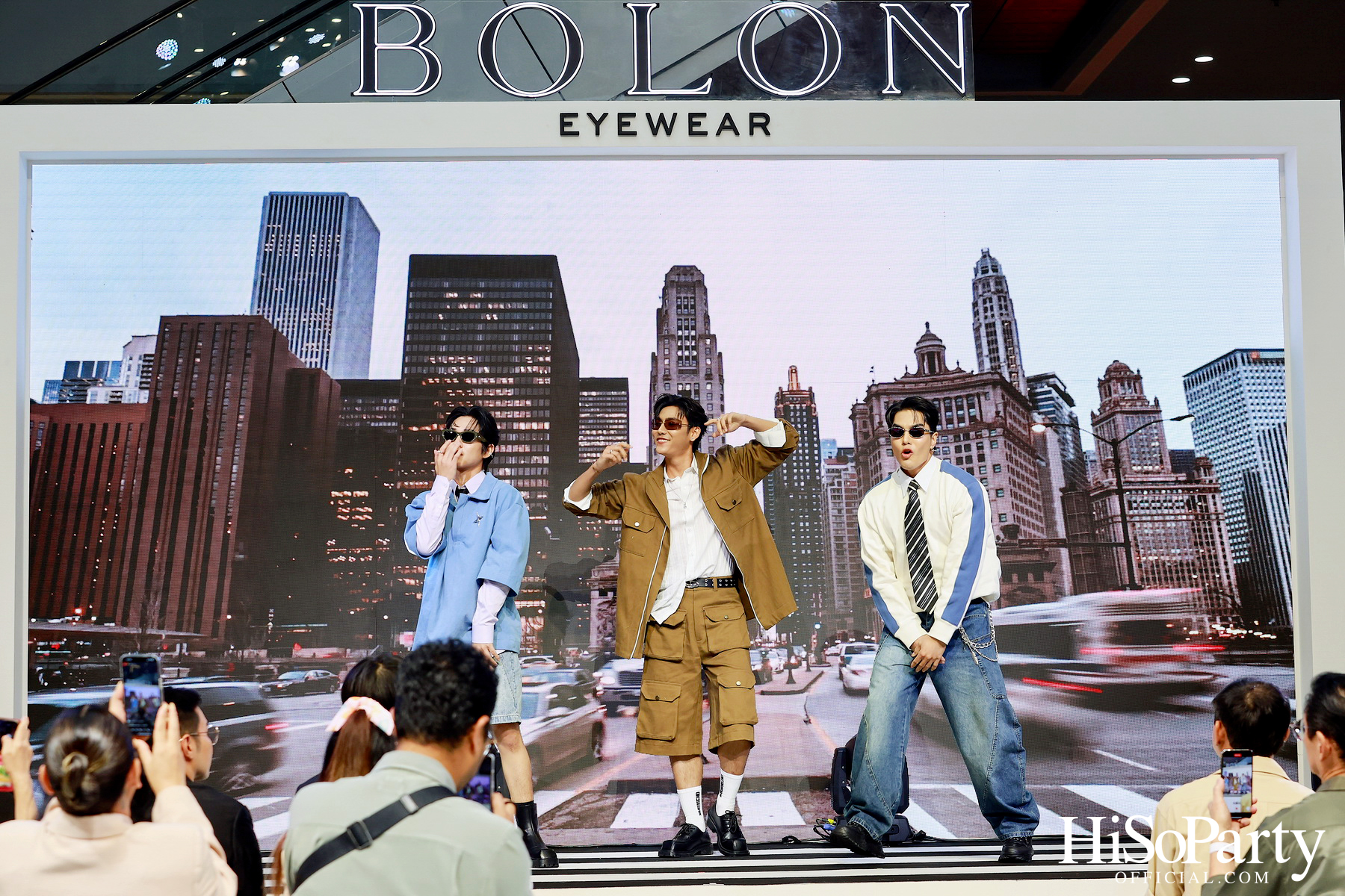 BOLON Eyewear เปิดตัวคอลเลกชัน SS2025 สุดยิ่งใหญ่กลางเมือง กับแคมเปญ ‘Sight Unstoppable’