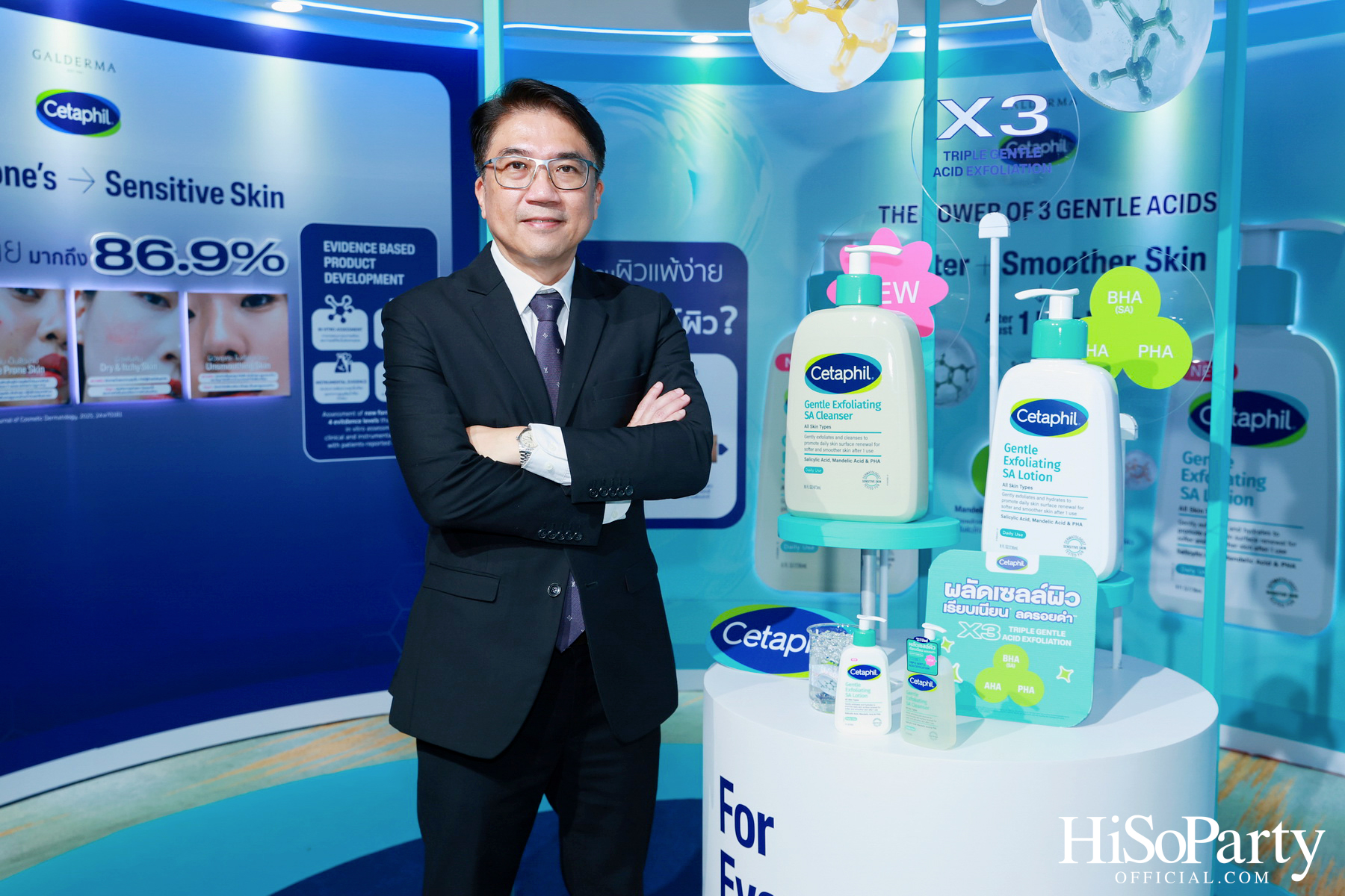 Cetaphil เปิดตัวผลิตภัณฑ์สำหรับผิวแพ้ง่าย พร้อมชวนคนดังร่วมสัมผัสประสบการณ์ดูแลผิวอย่างอ่อนโยนในงาน ‘Cetaphil Sensitive Skin Exclusive Day’