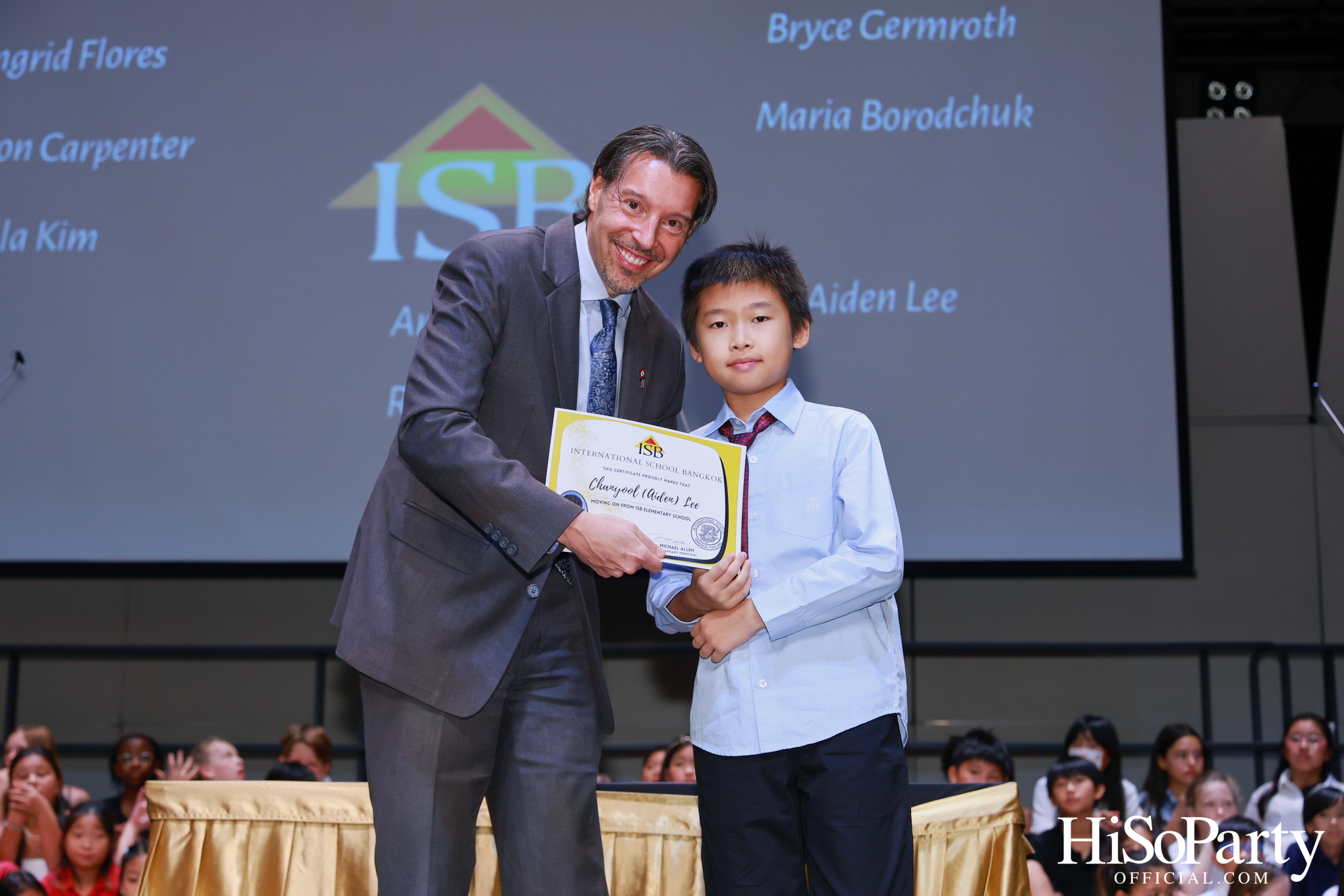 Grade 5 Moving on Ceremony at ISB Cultural Convention Theatre