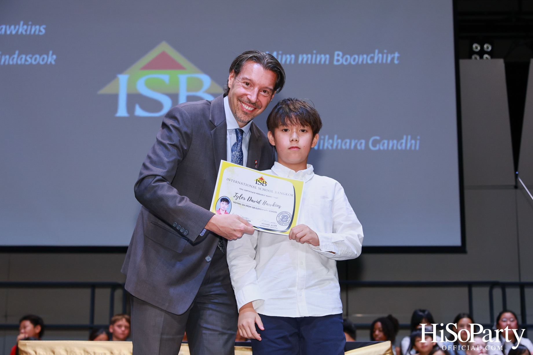 Grade 5 Moving on Ceremony at ISB Cultural Convention Theatre