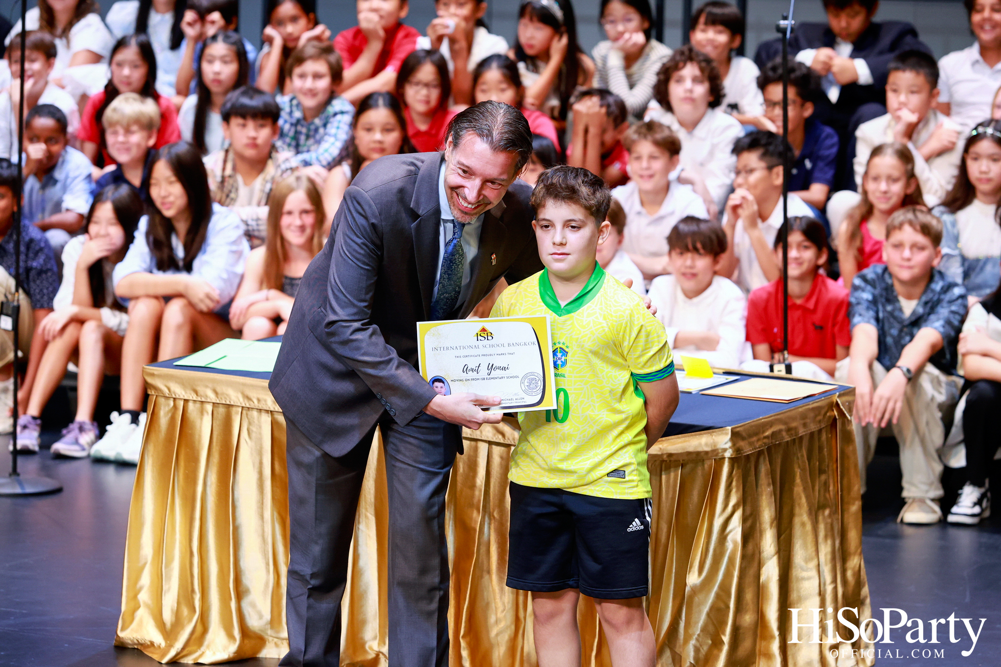 Grade 5 Moving on Ceremony at ISB Cultural Convention Theatre