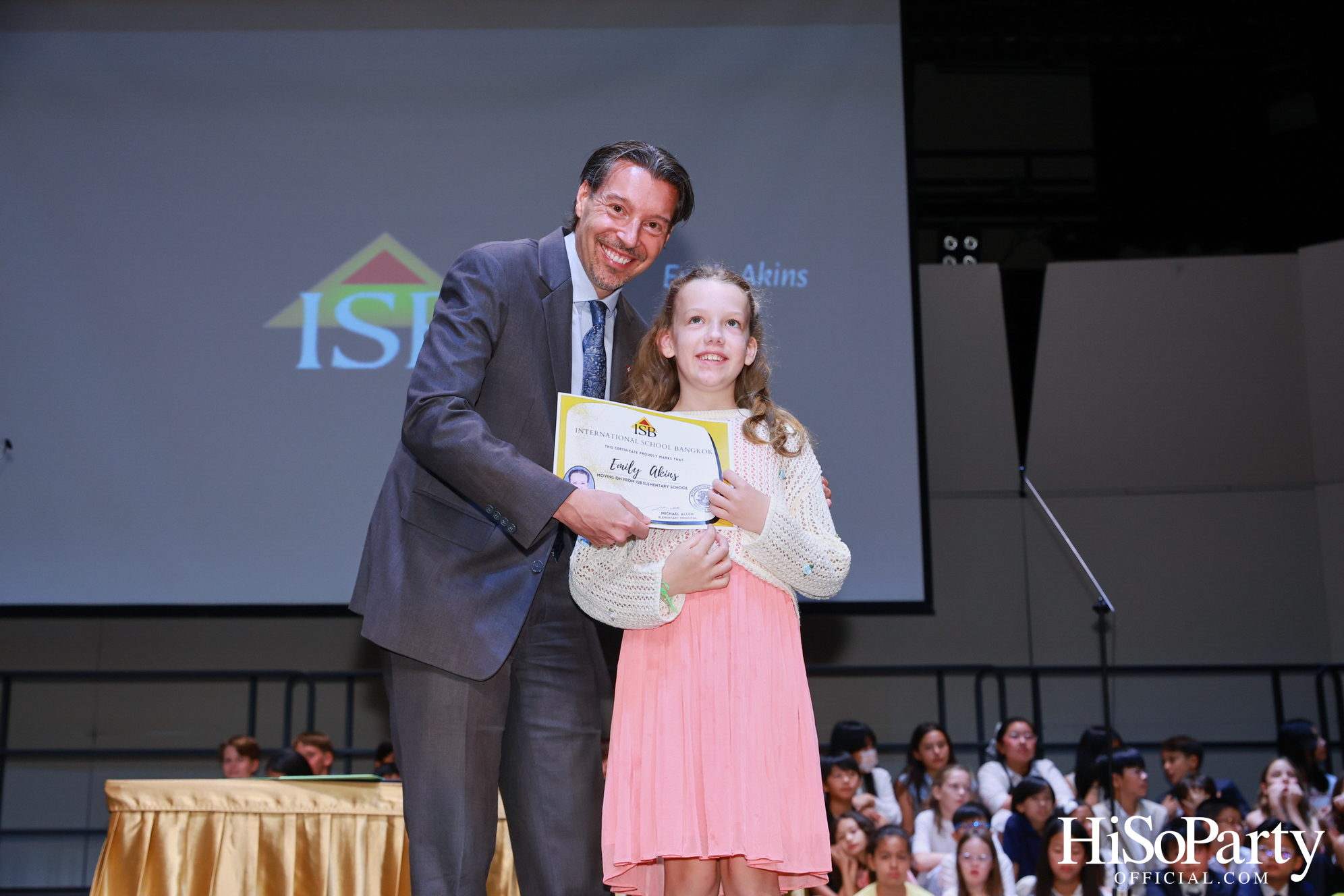 Grade 5 Moving on Ceremony at ISB Cultural Convention Theatre