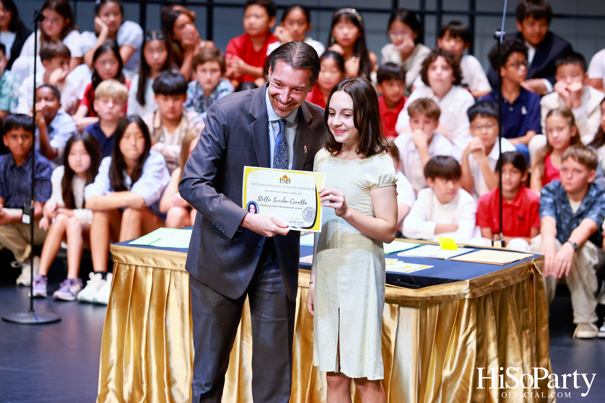 Grade 5 Moving on Ceremony at ISB Cultural Convention Theatre