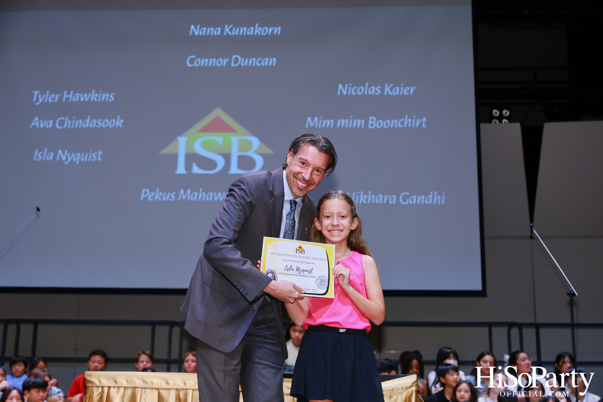 Grade 5 Moving on Ceremony at ISB Cultural Convention Theatre