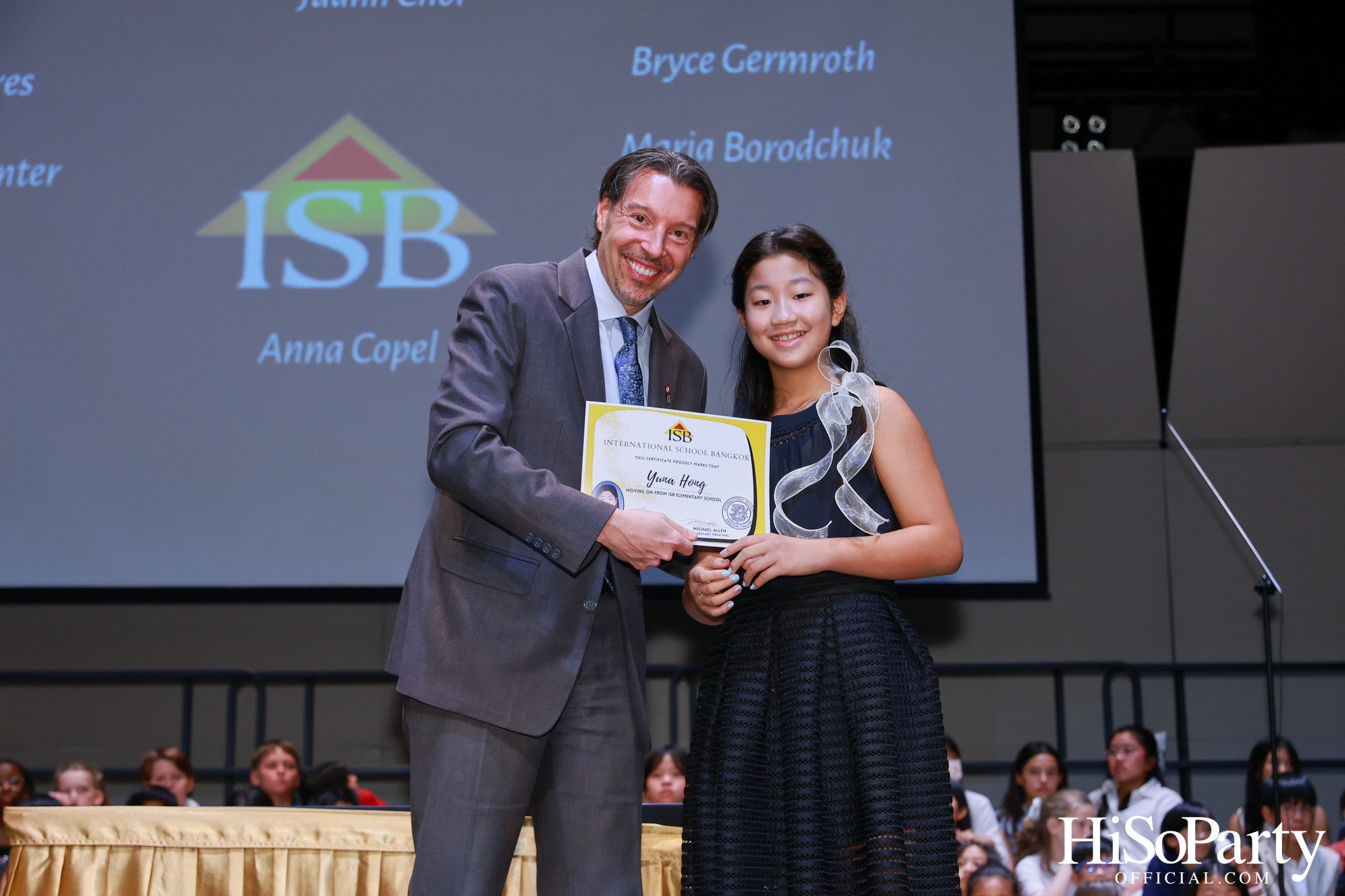 Grade 5 Moving on Ceremony at ISB Cultural Convention Theatre