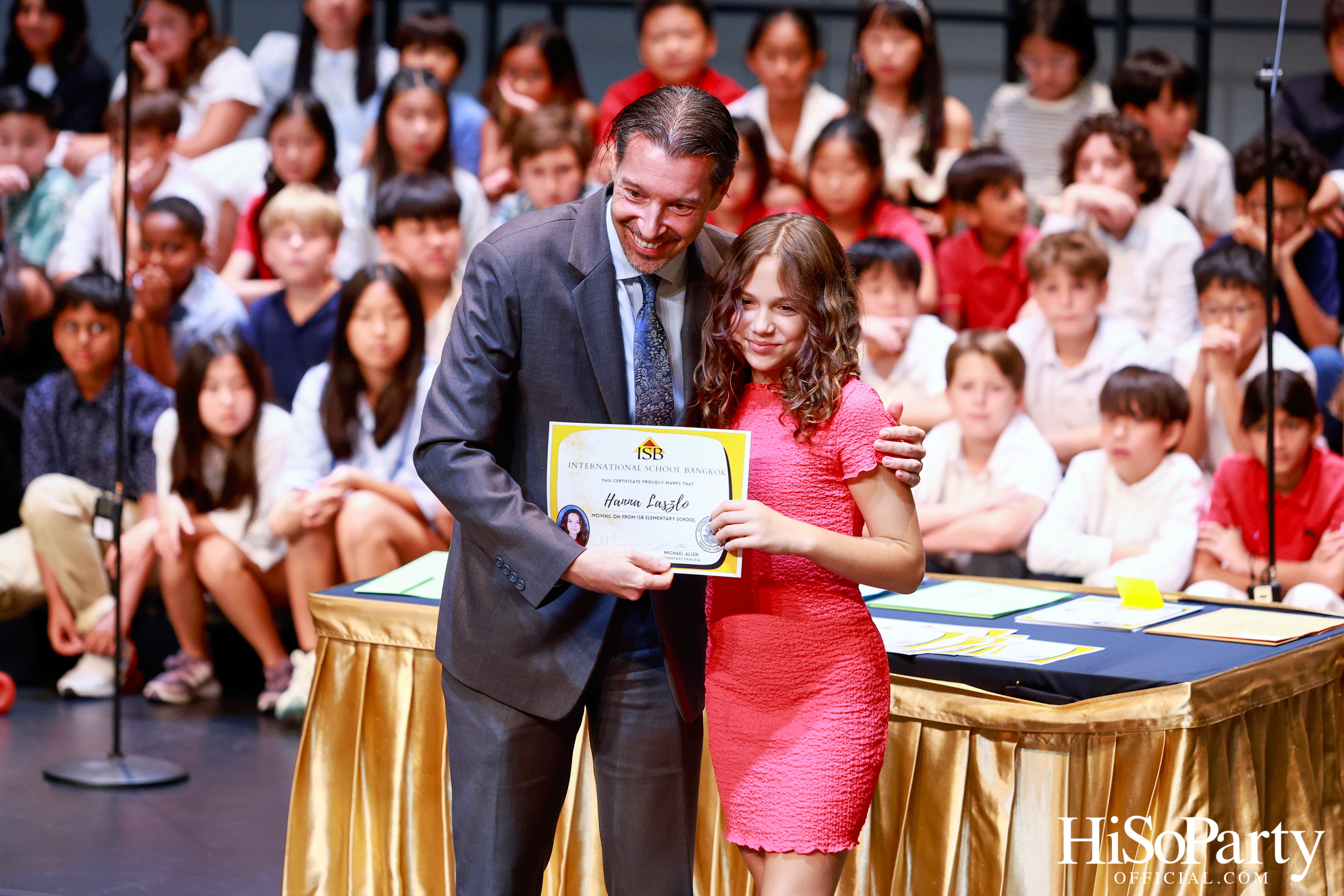 Grade 5 Moving on Ceremony at ISB Cultural Convention Theatre