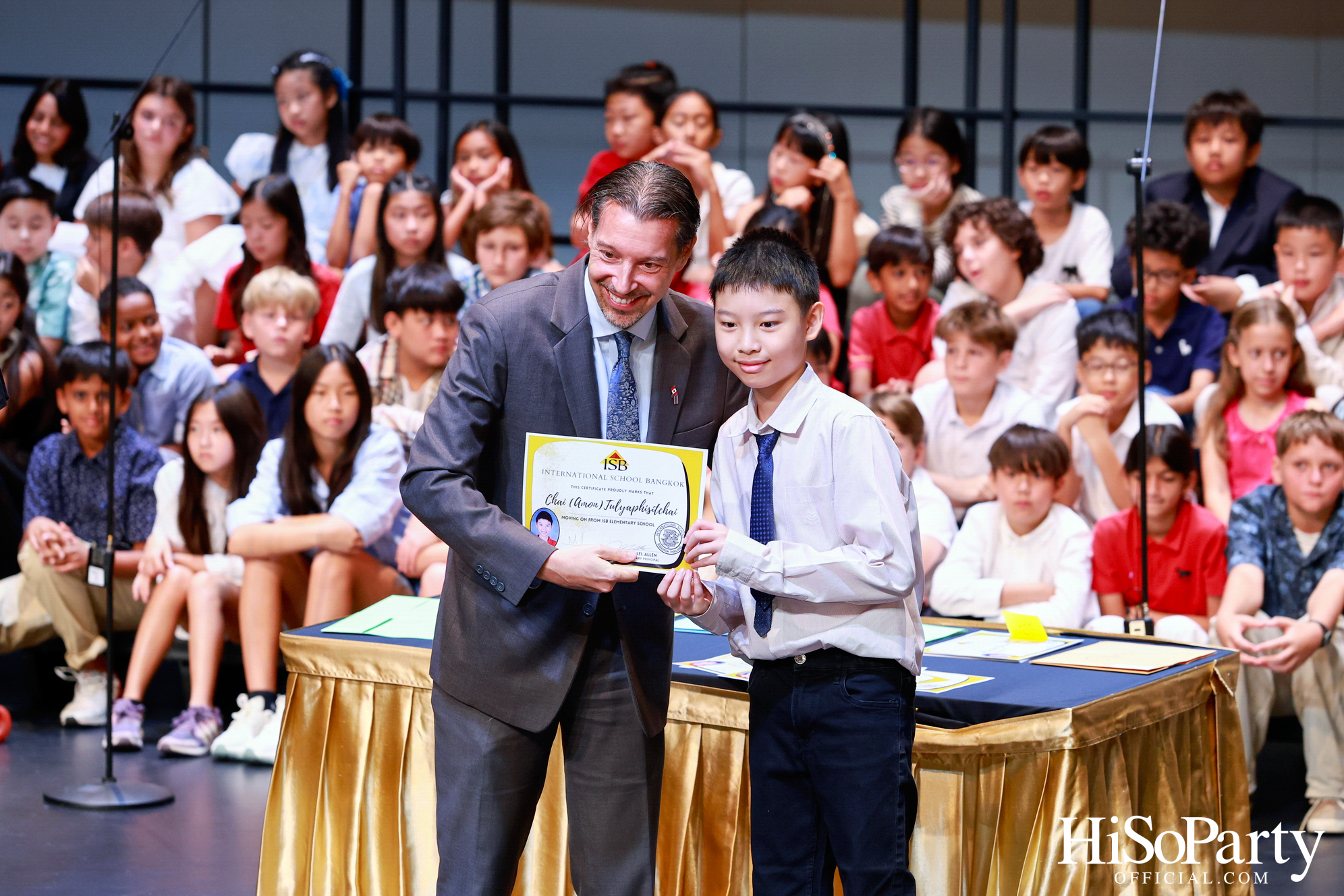 Grade 5 Moving on Ceremony at ISB Cultural Convention Theatre