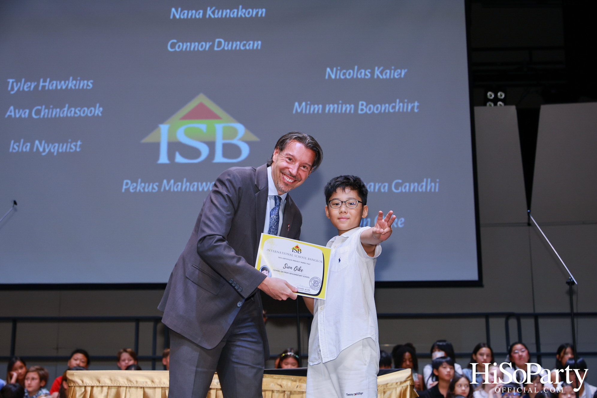 Grade 5 Moving on Ceremony at ISB Cultural Convention Theatre