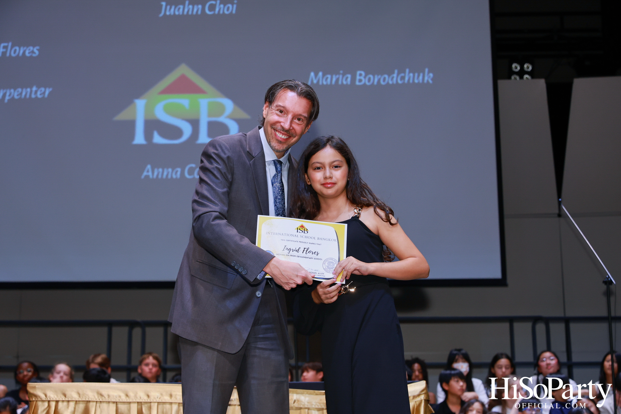 Grade 5 Moving on Ceremony at ISB Cultural Convention Theatre