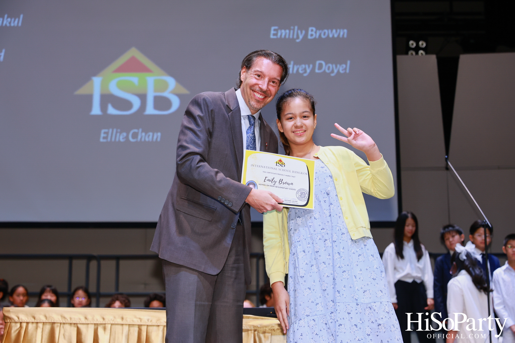 Grade 5 Moving on Ceremony at ISB Cultural Convention Theatre