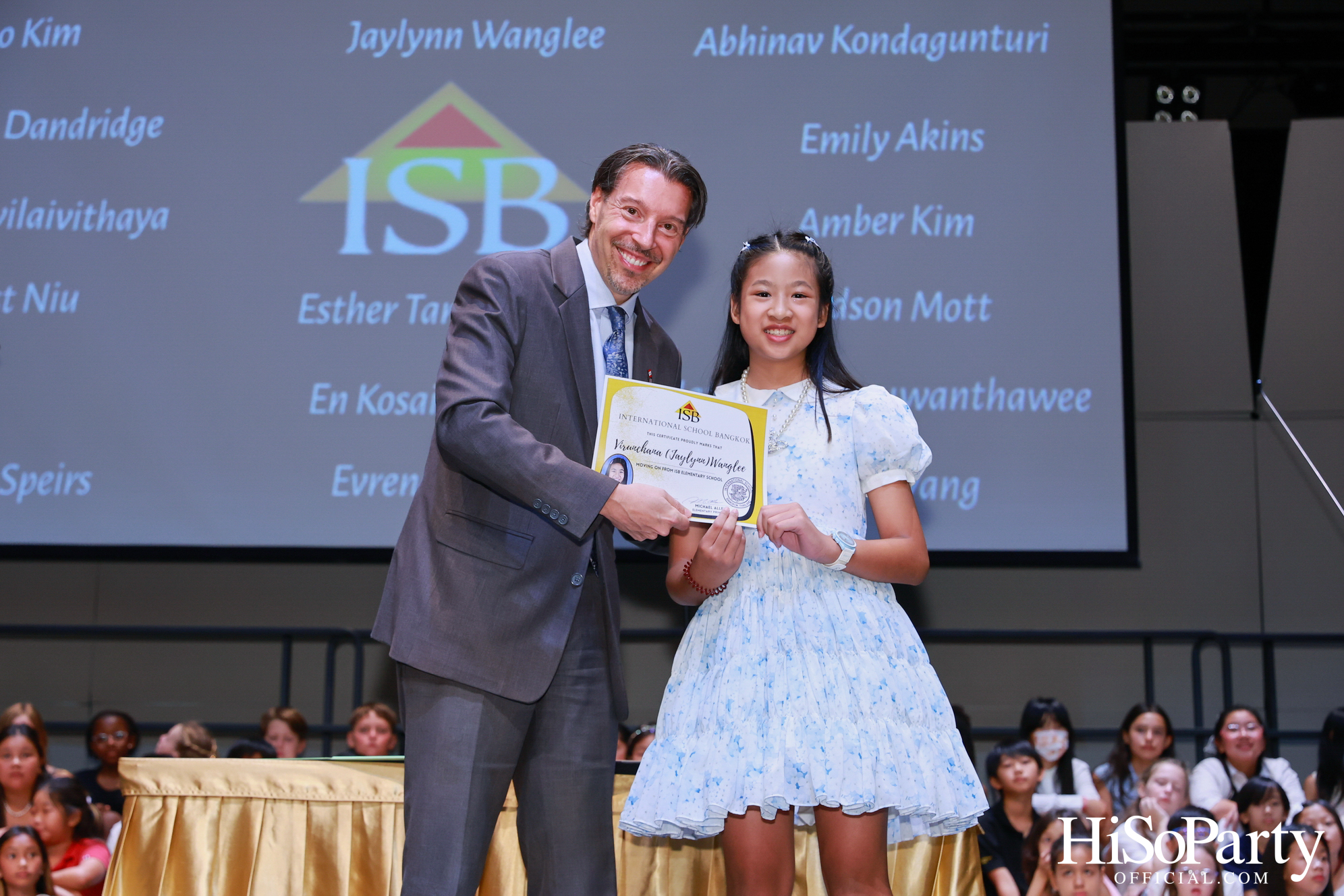 Grade 5 Moving on Ceremony at ISB Cultural Convention Theatre