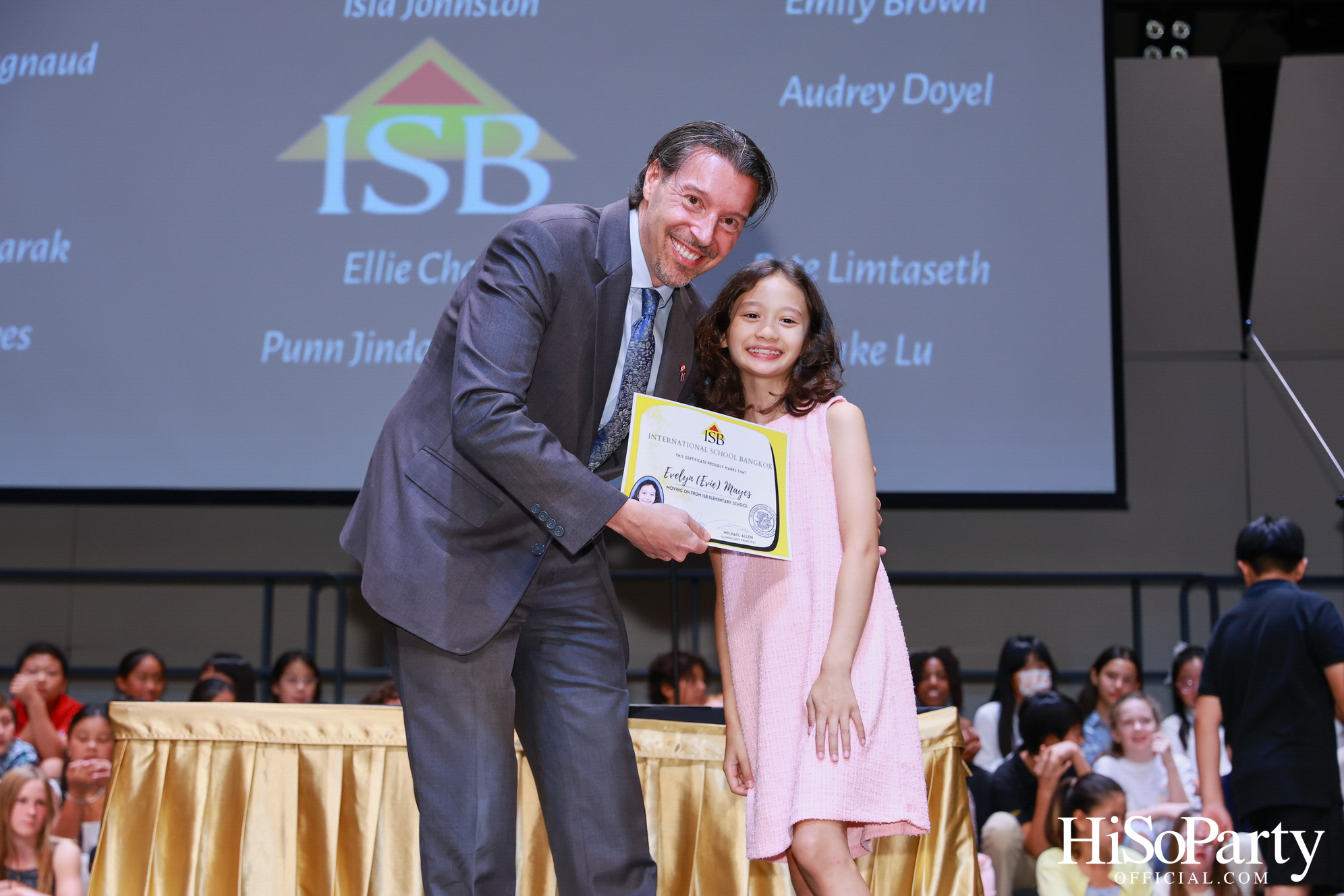 Grade 5 Moving on Ceremony at ISB Cultural Convention Theatre