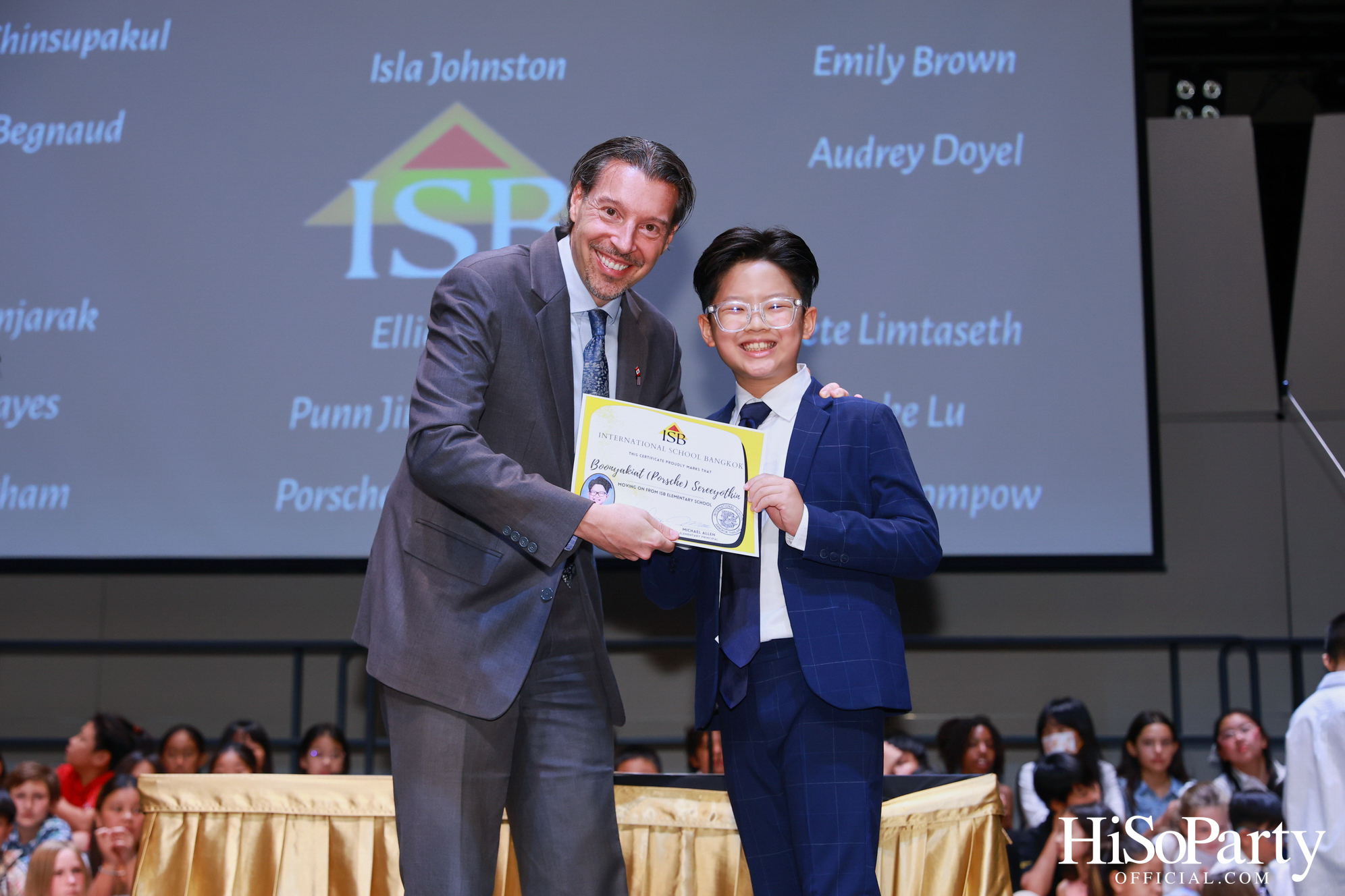 Grade 5 Moving on Ceremony at ISB Cultural Convention Theatre