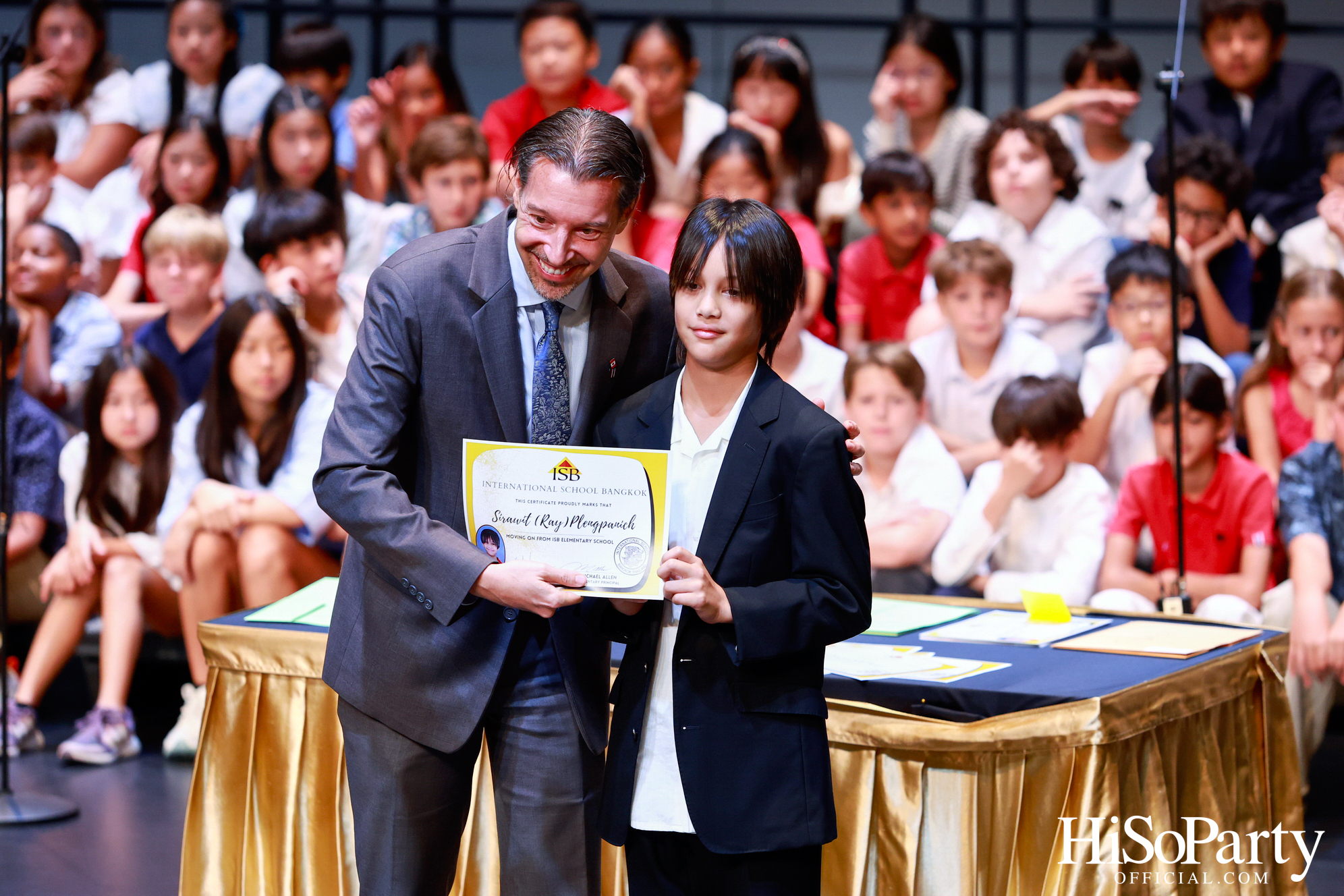 Grade 5 Moving on Ceremony at ISB Cultural Convention Theatre