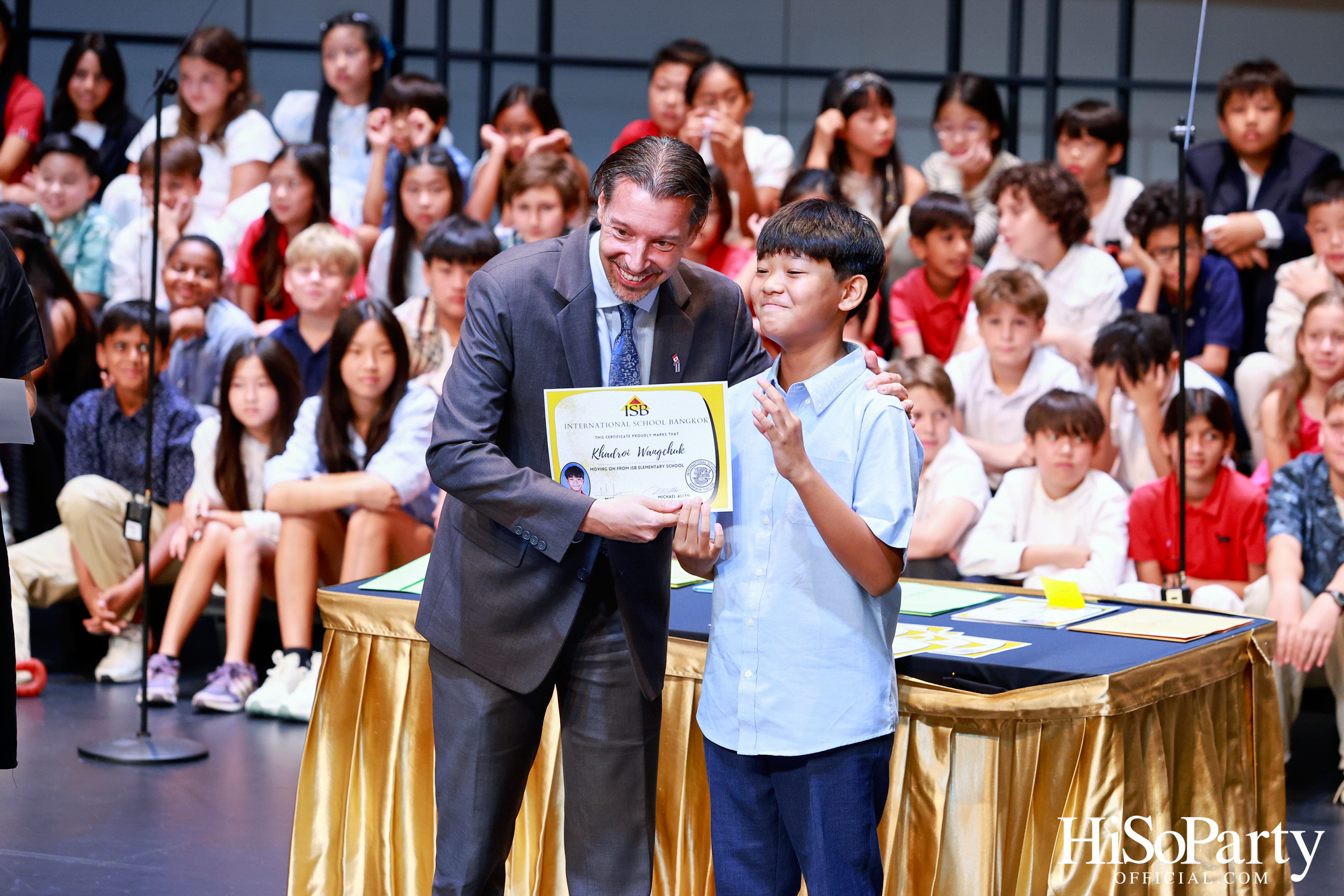 Grade 5 Moving on Ceremony at ISB Cultural Convention Theatre
