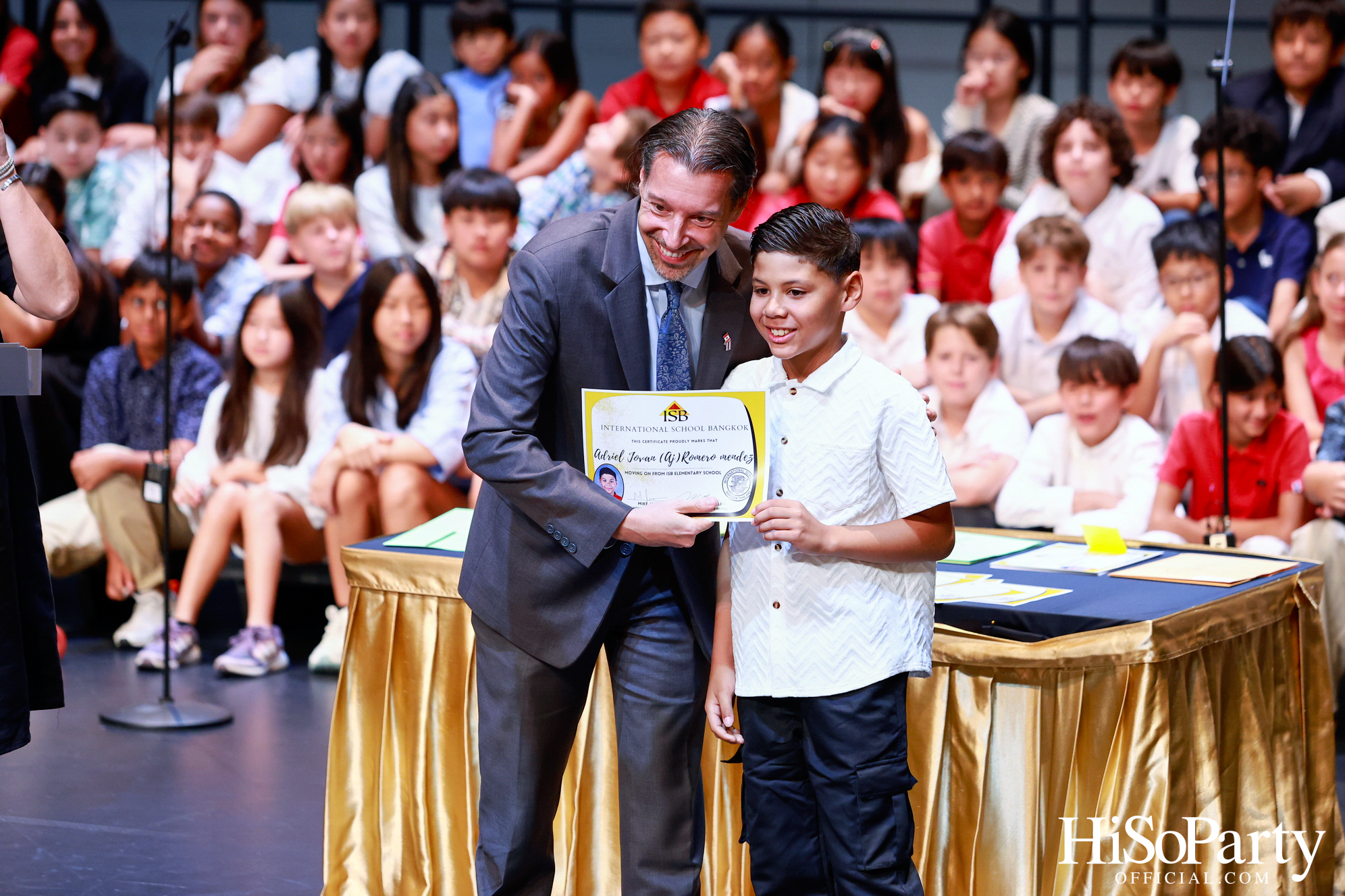 Grade 5 Moving on Ceremony at ISB Cultural Convention Theatre