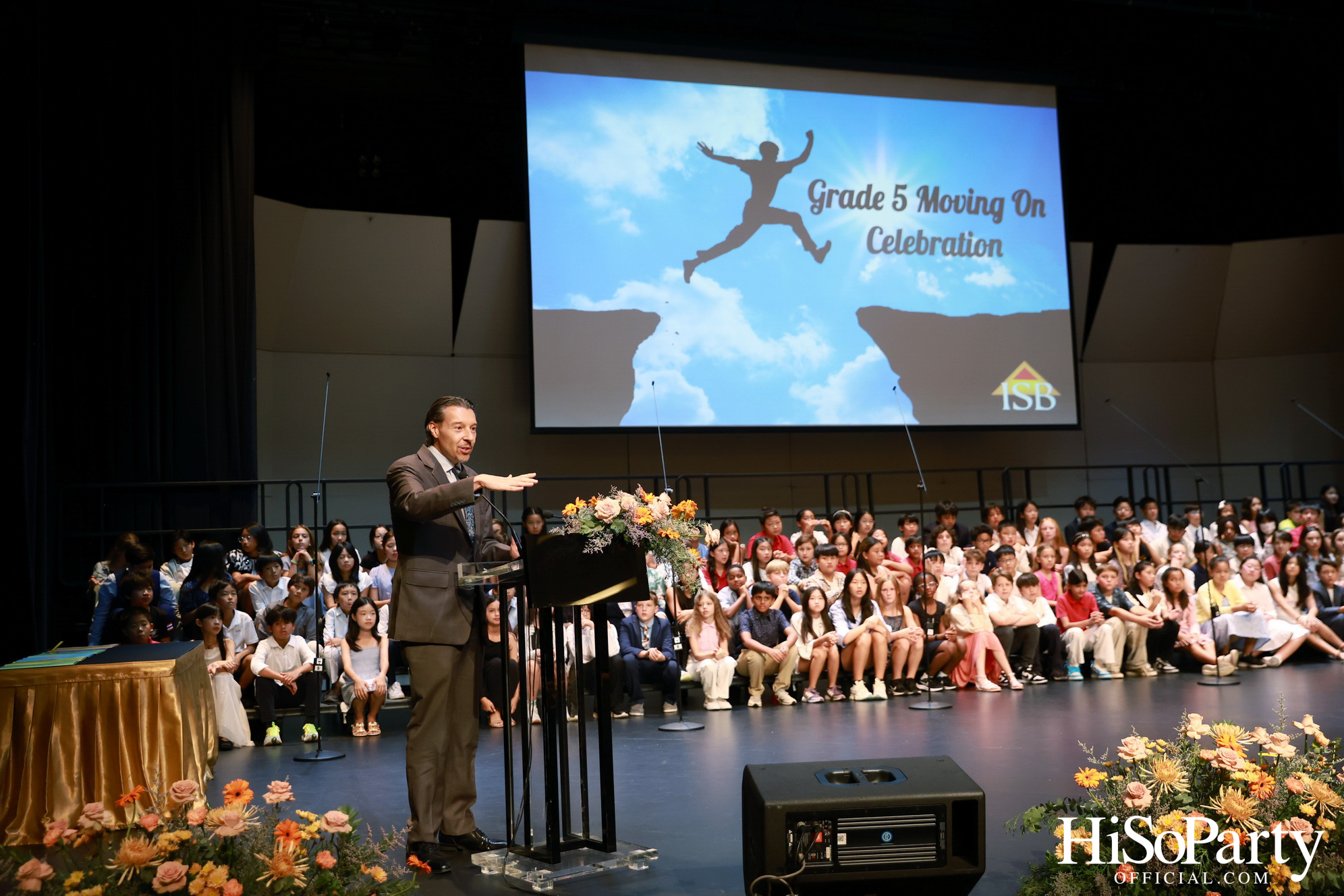 Grade 5 Moving on Ceremony at ISB Cultural Convention Theatre