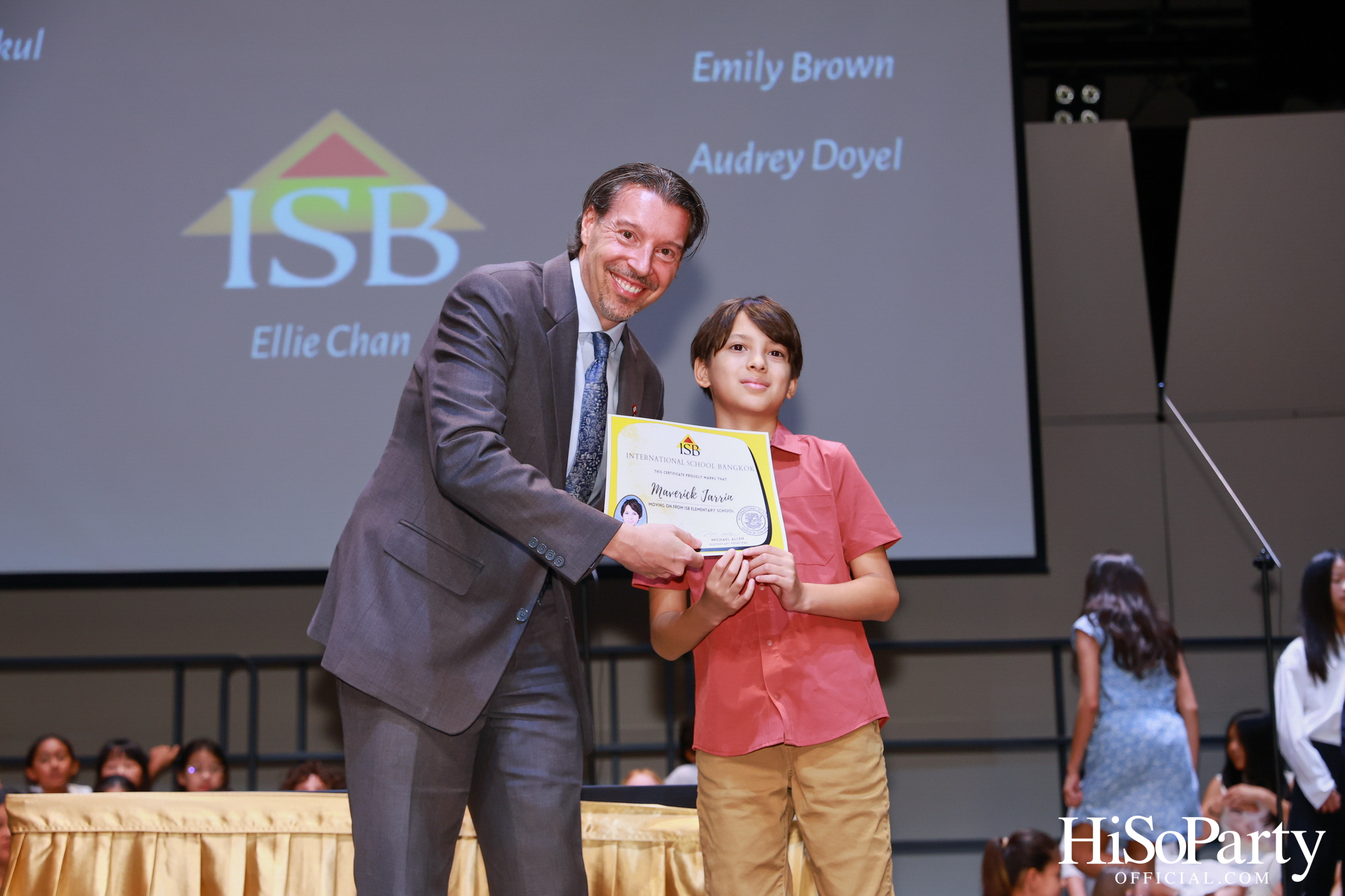 Grade 5 Moving on Ceremony at ISB Cultural Convention Theatre