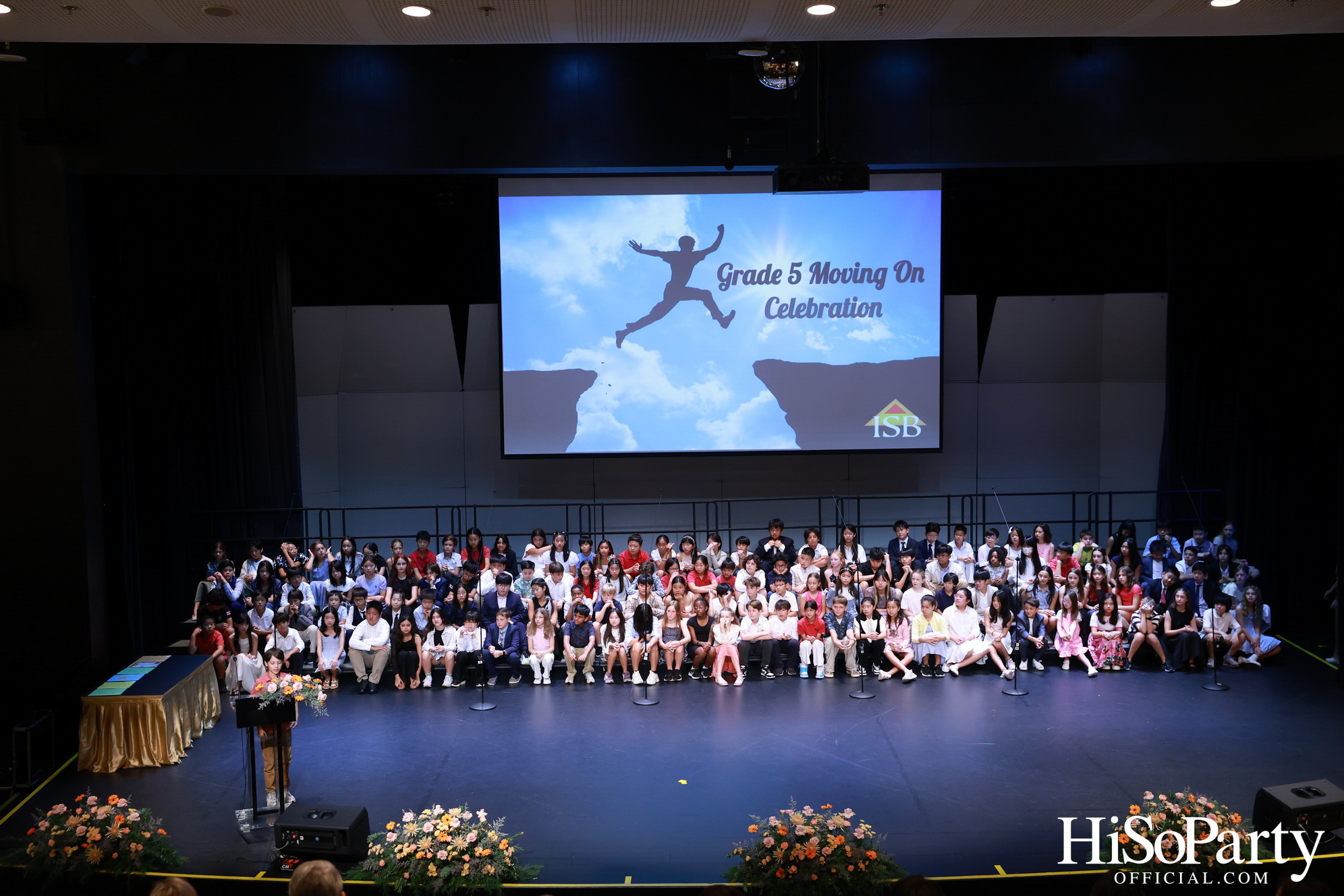 Grade 5 Moving on Ceremony at ISB Cultural Convention Theatre