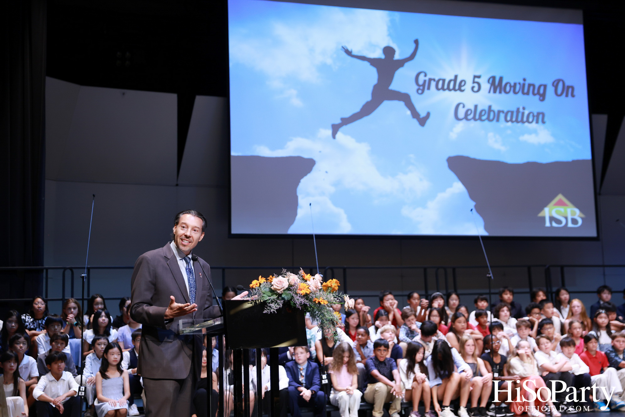 Grade 5 Moving on Ceremony at ISB Cultural Convention Theatre