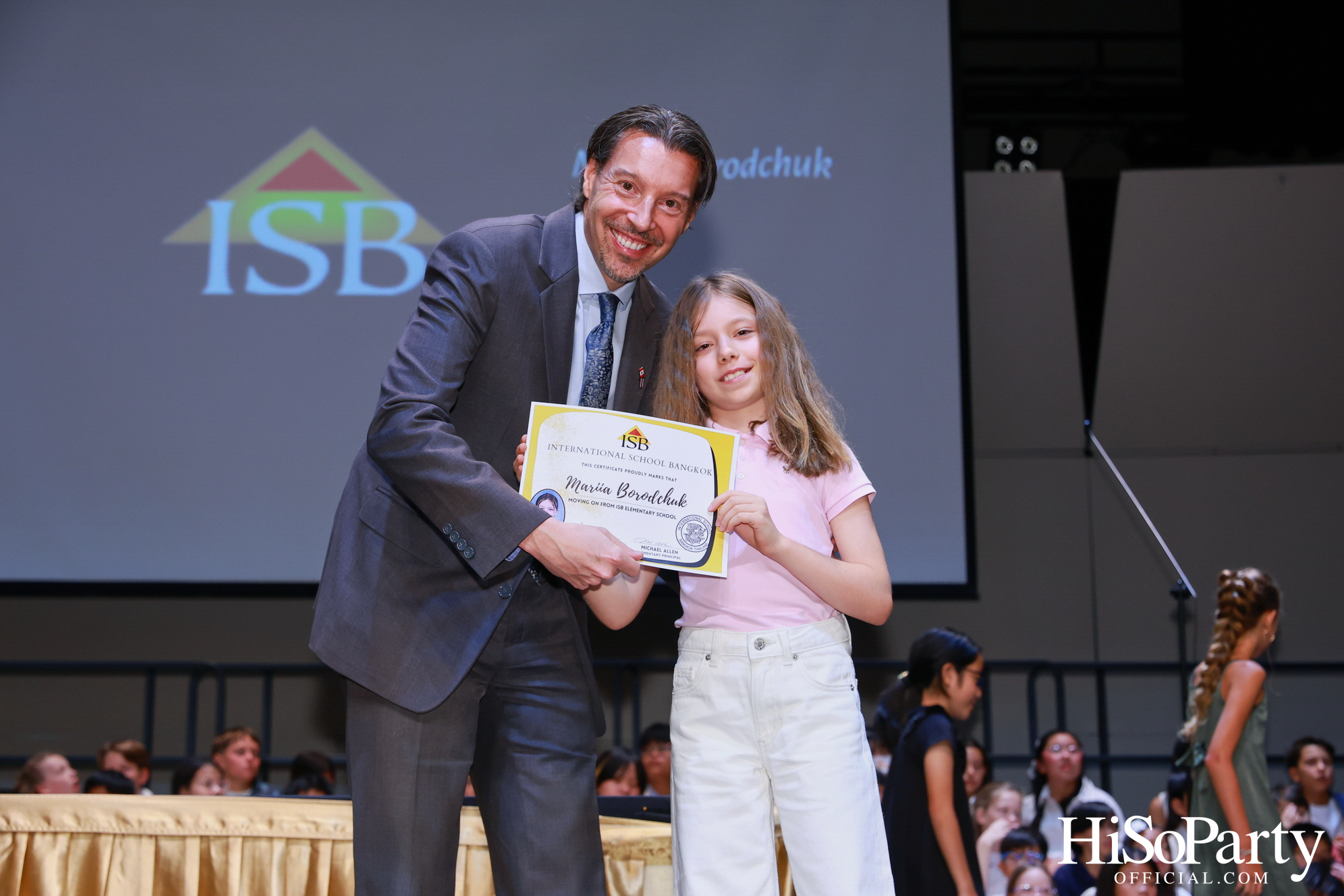 Grade 5 Moving on Ceremony at ISB Cultural Convention Theatre