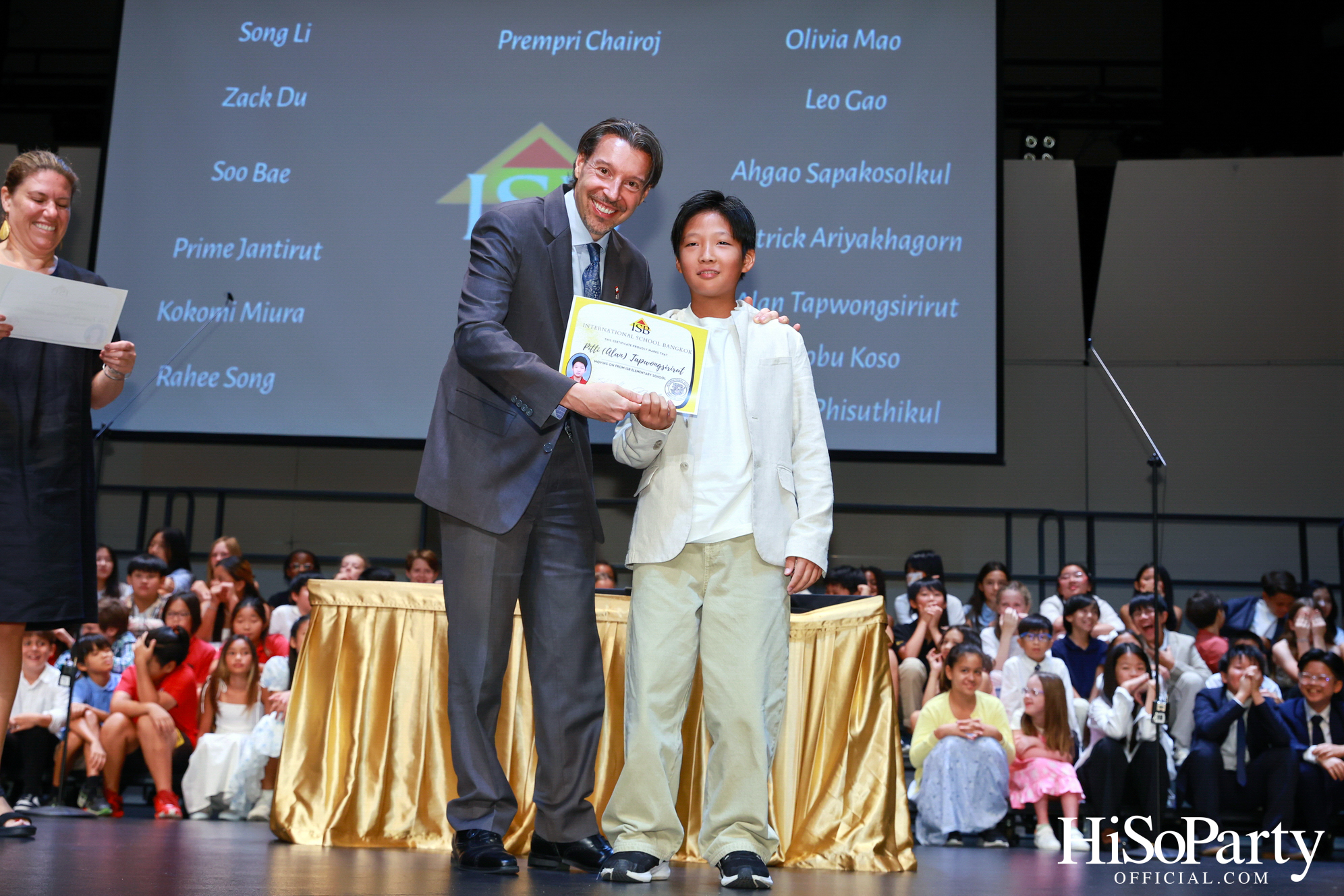 Grade 5 Moving on Ceremony at ISB Cultural Convention Theatre