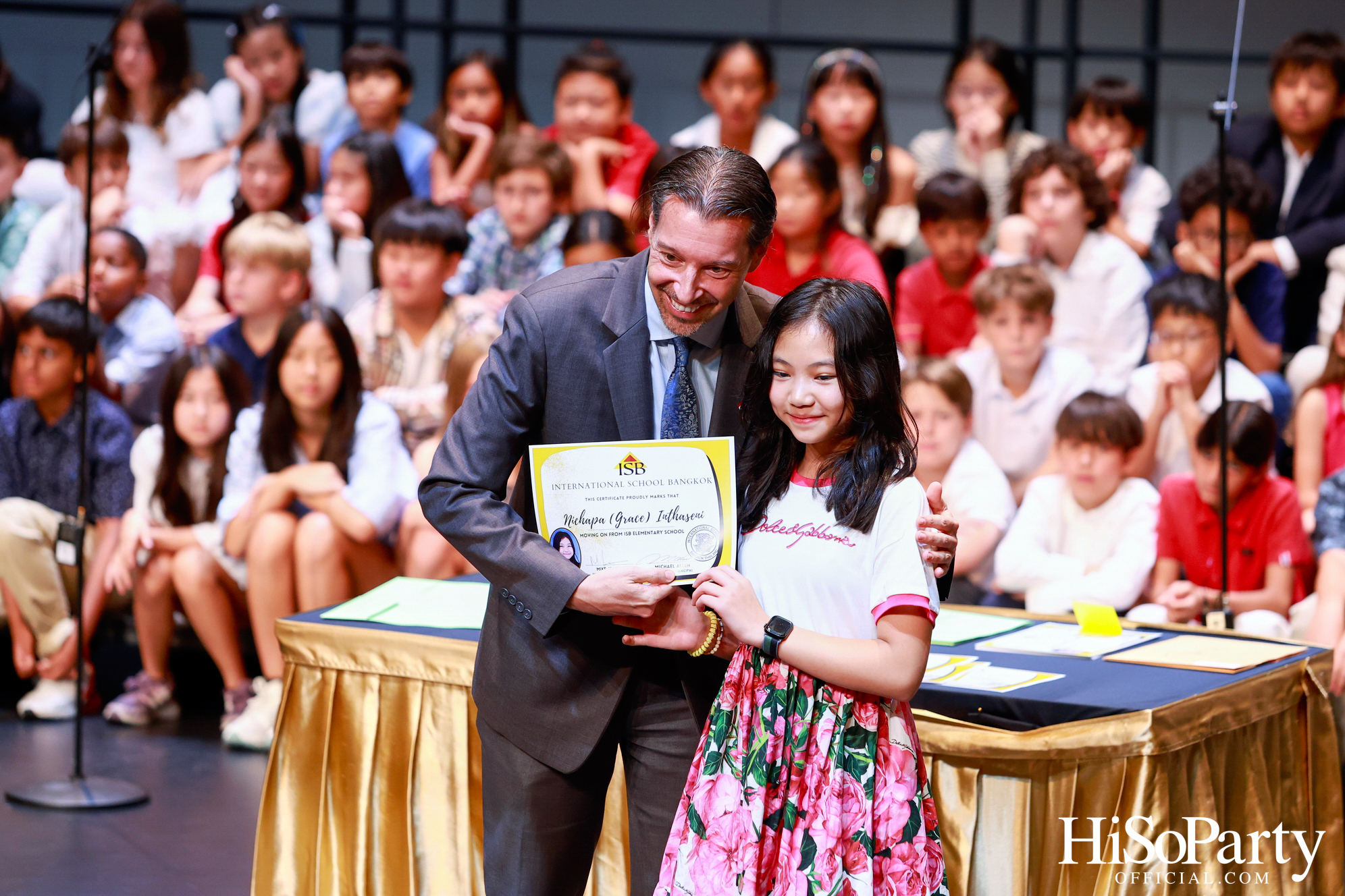 Grade 5 Moving on Ceremony at ISB Cultural Convention Theatre
