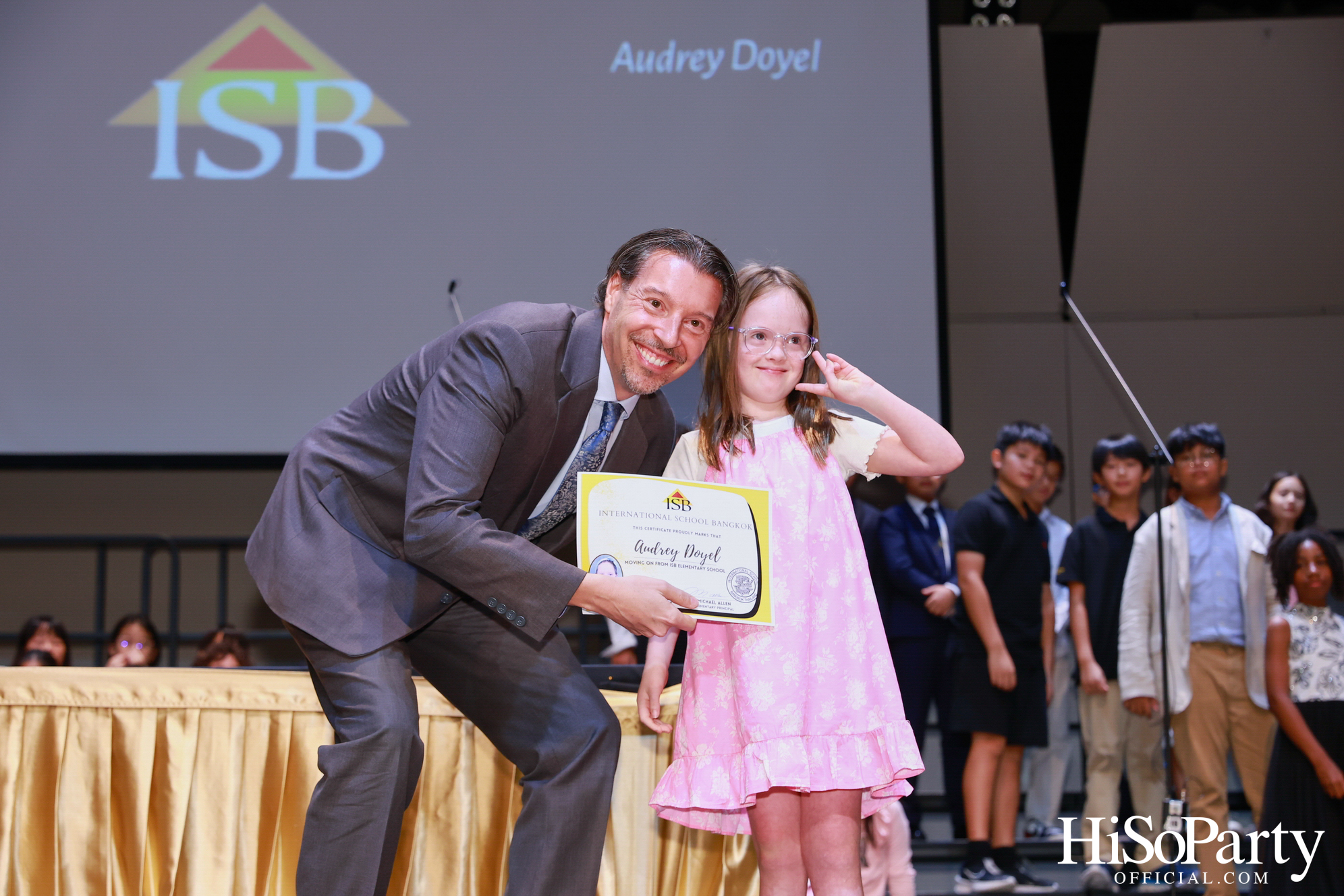 Grade 5 Moving on Ceremony at ISB Cultural Convention Theatre