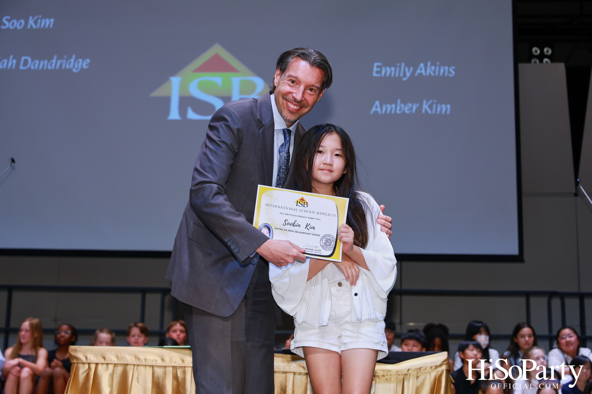 Grade 5 Moving on Ceremony at ISB Cultural Convention Theatre