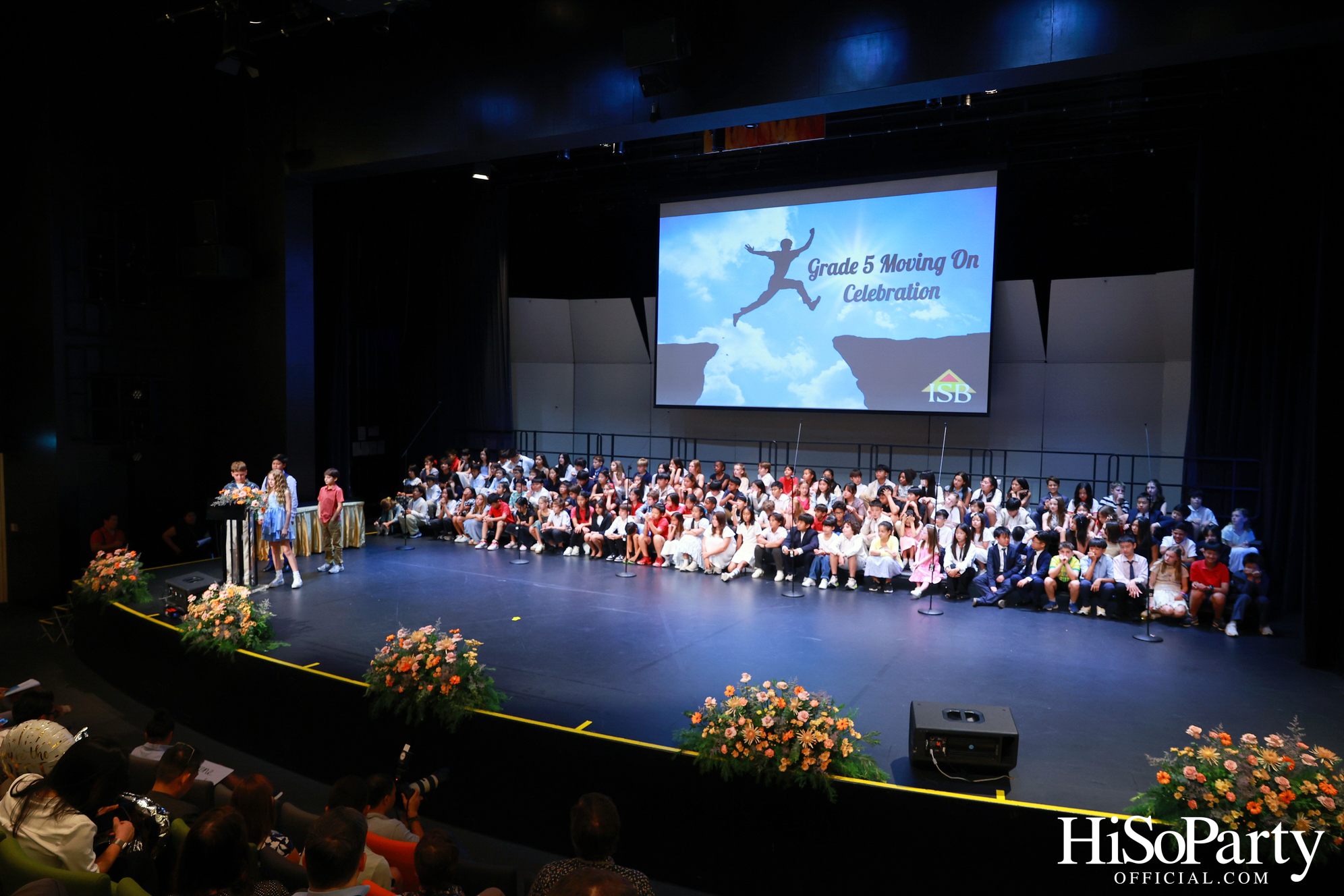 Grade 5 Moving on Ceremony at ISB Cultural Convention Theatre