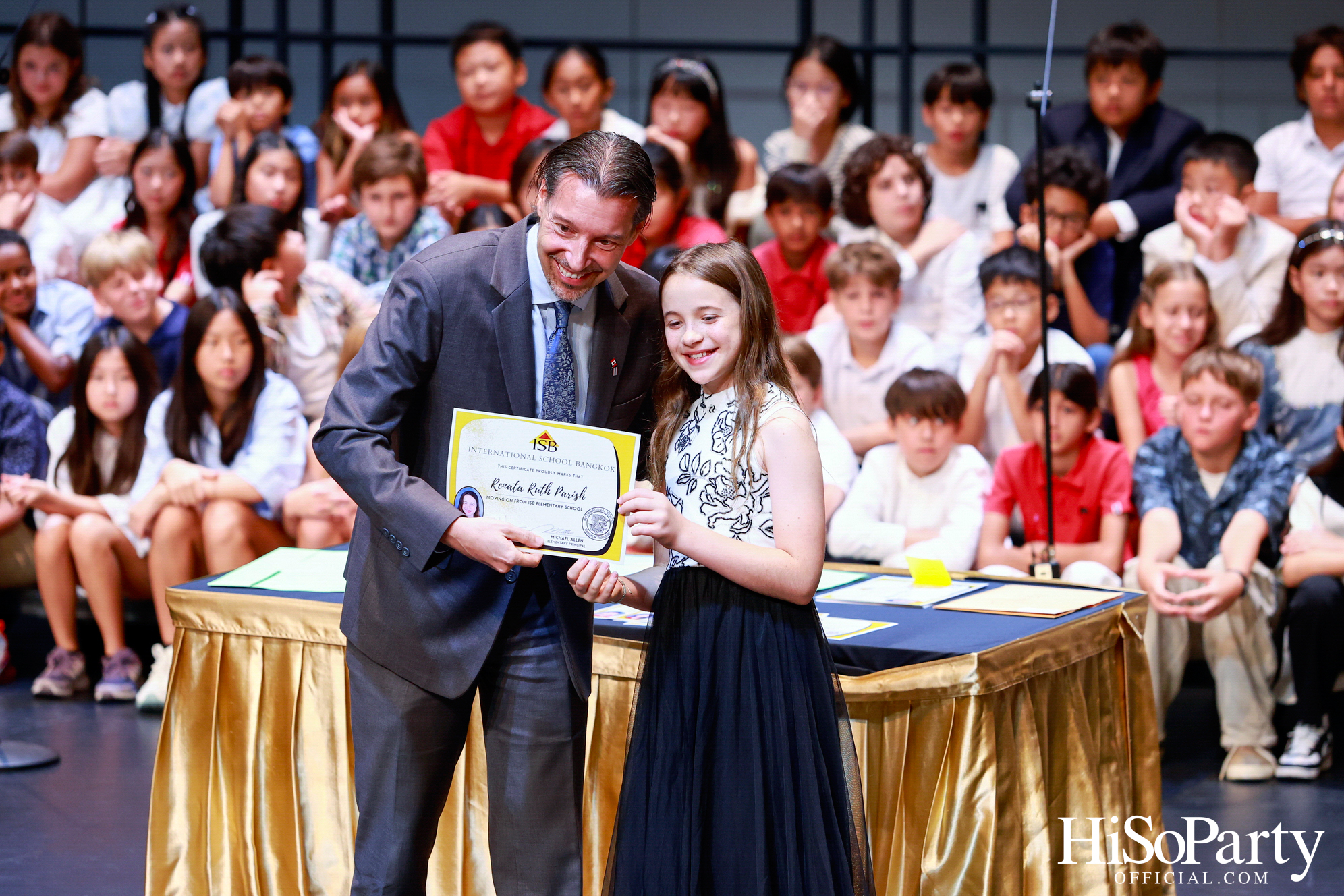 Grade 5 Moving on Ceremony at ISB Cultural Convention Theatre