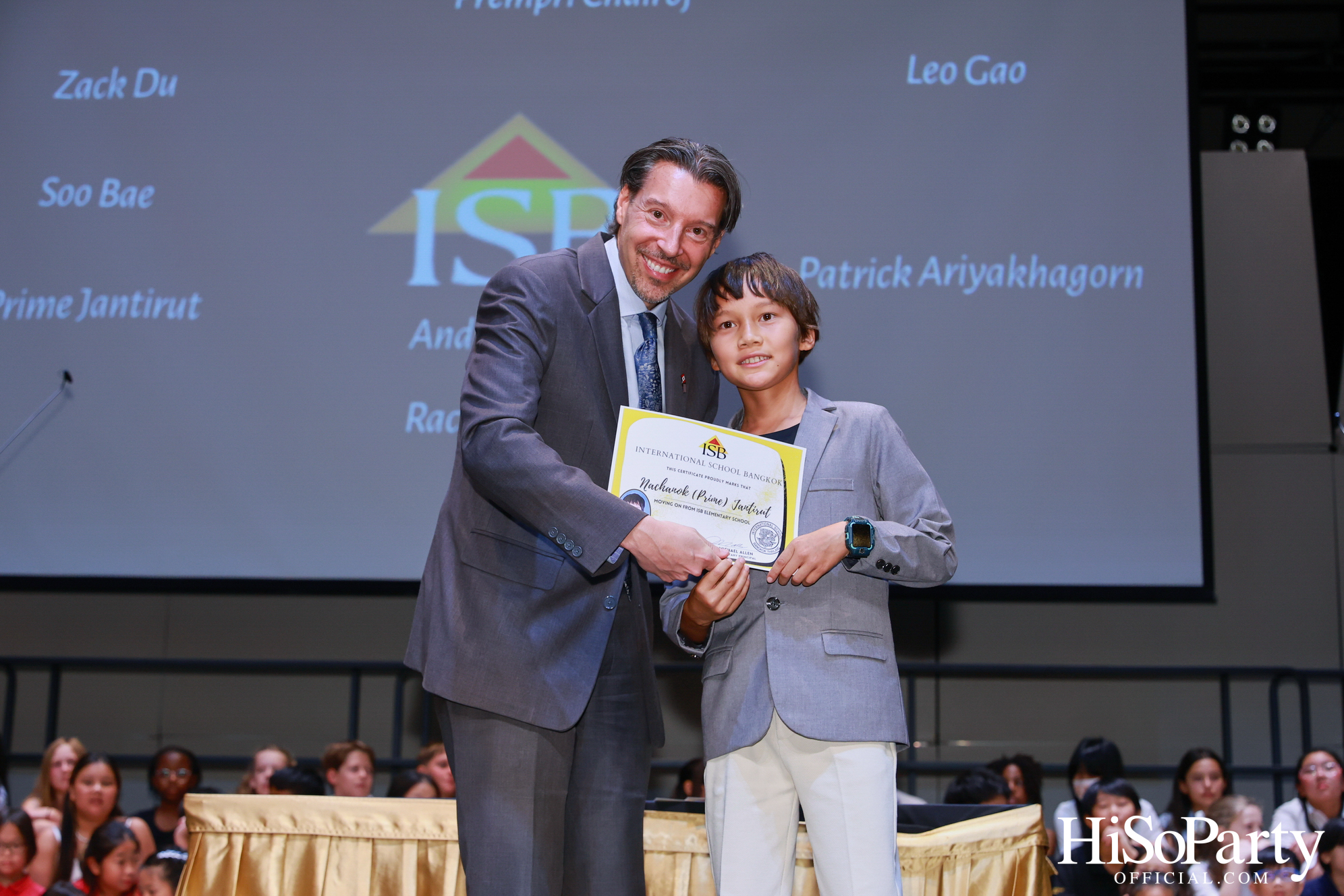 Grade 5 Moving on Ceremony at ISB Cultural Convention Theatre