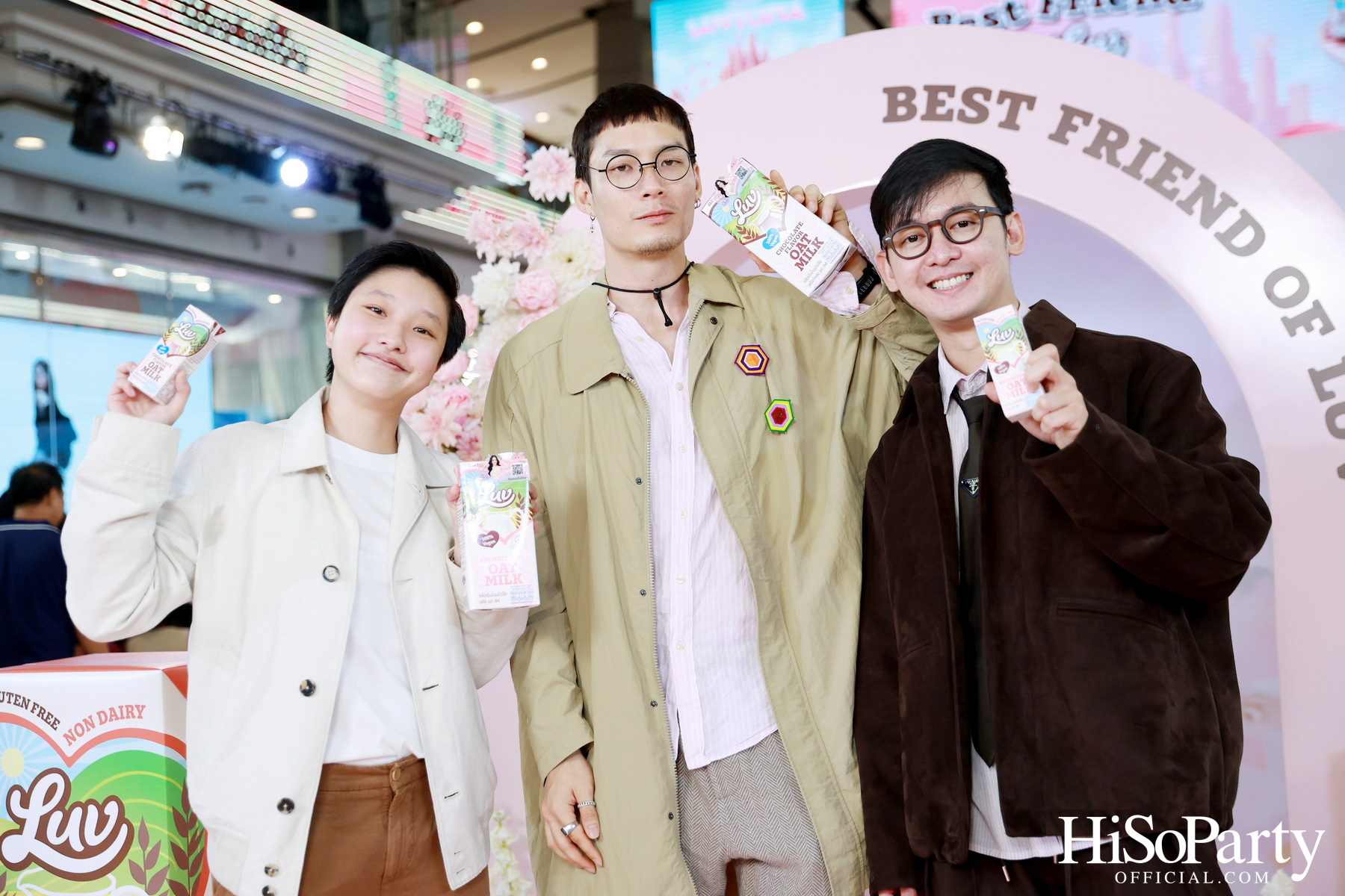 The Official Launch of LUV Oat Milk Thailand and Best Friend of LUV ‘LingLing Kwong’