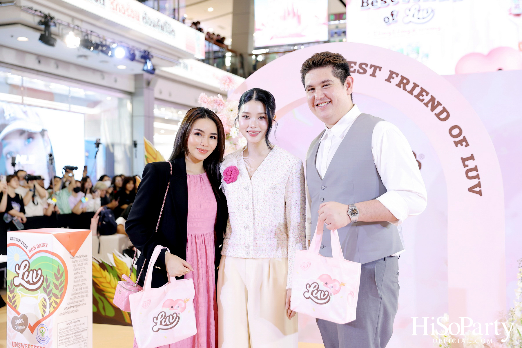The Official Launch of LUV Oat Milk Thailand and Best Friend of LUV ‘LingLing Kwong’