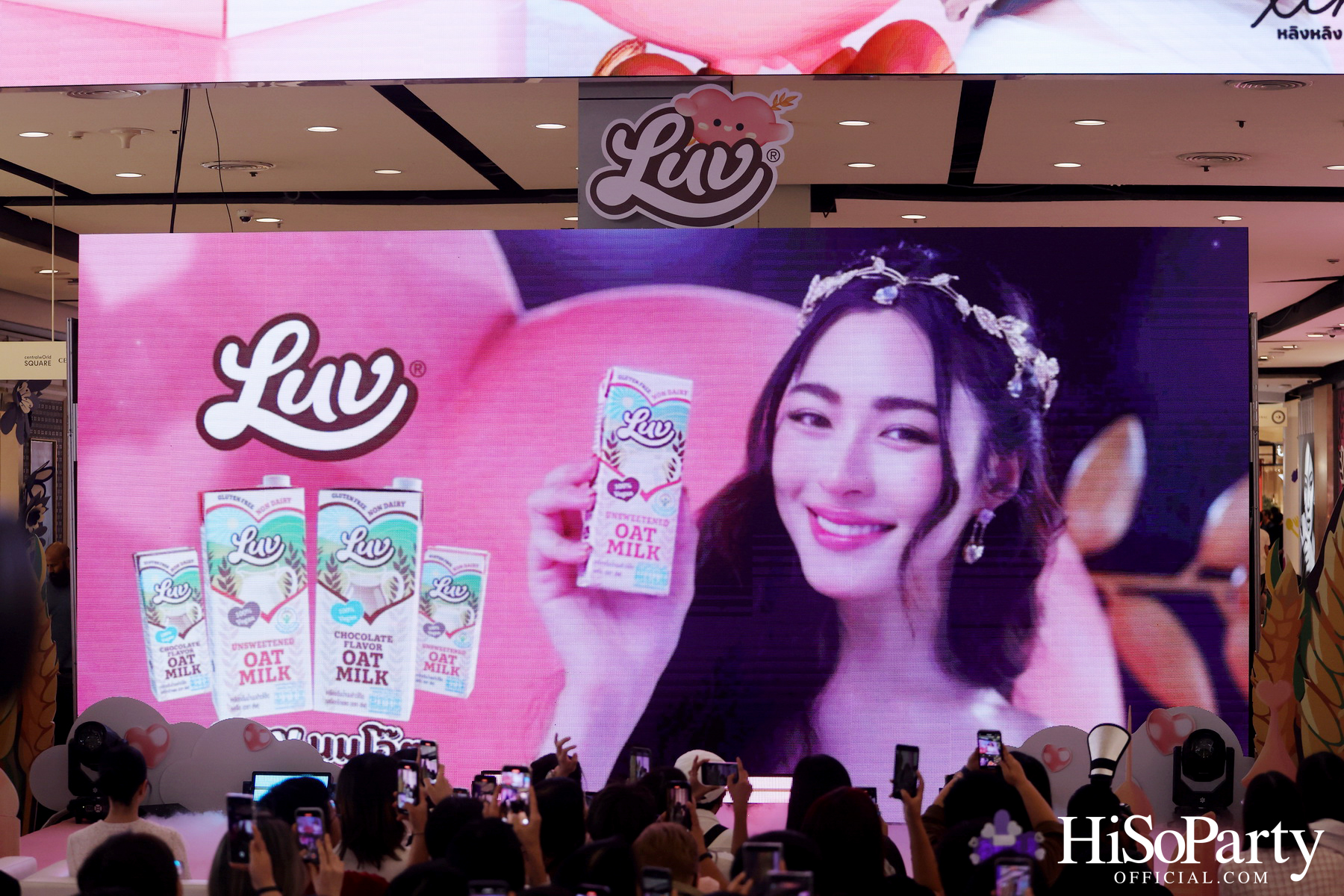 The Official Launch of LUV Oat Milk Thailand and Best Friend of LUV ‘LingLing Kwong’