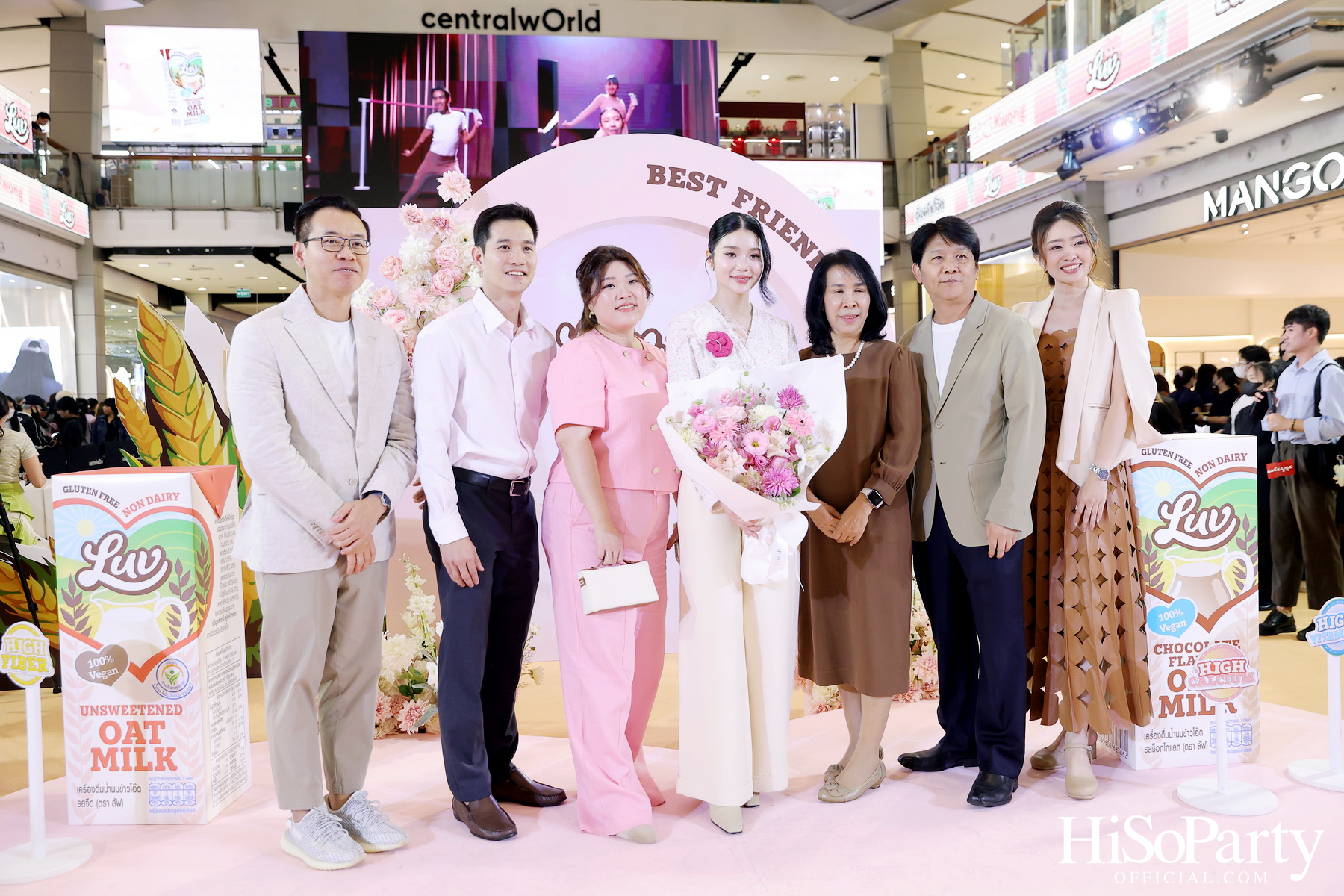 The Official Launch of LUV Oat Milk Thailand and Best Friend of LUV ‘LingLing Kwong’