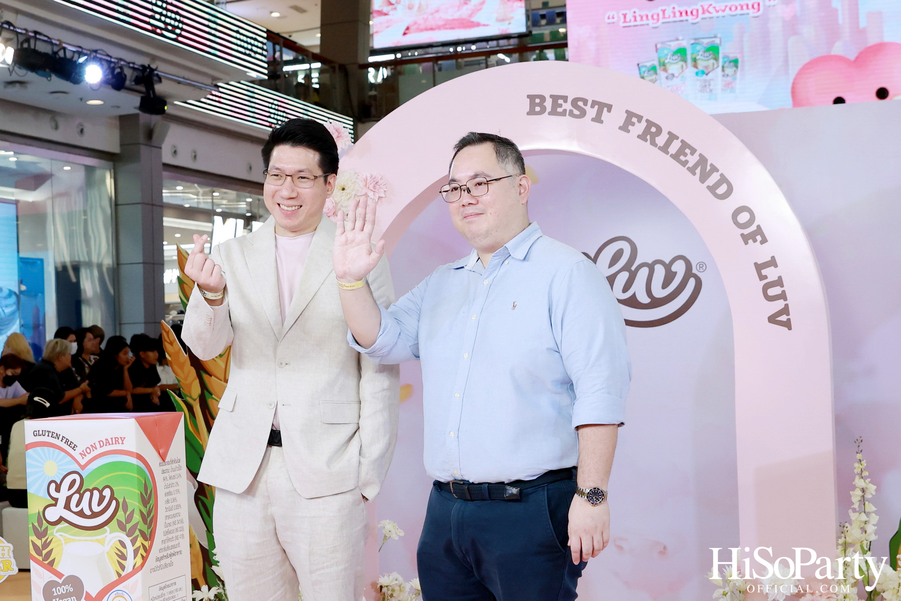 The Official Launch of LUV Oat Milk Thailand and Best Friend of LUV ‘LingLing Kwong’