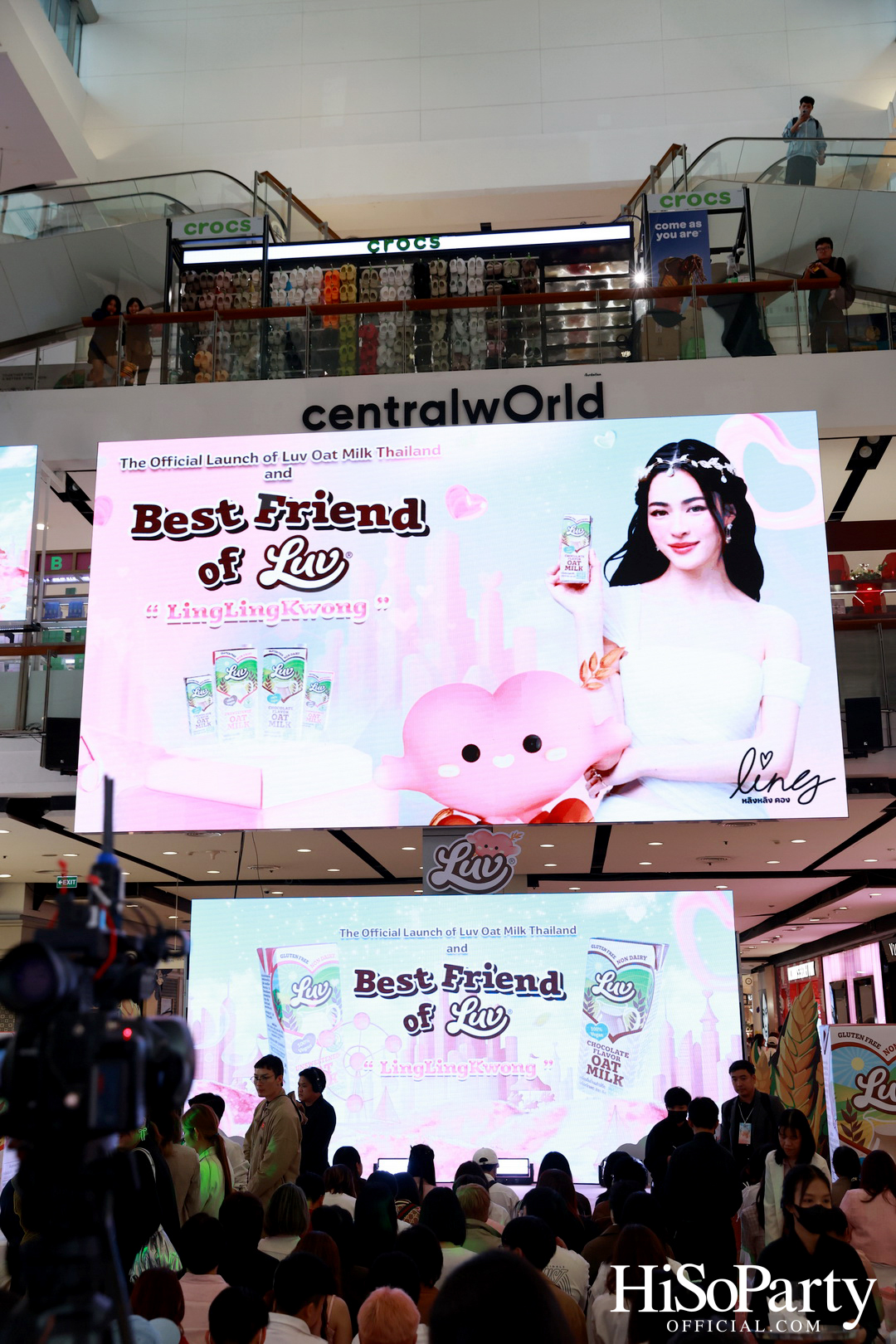 The Official Launch of LUV Oat Milk Thailand and Best Friend of LUV ‘LingLing Kwong’