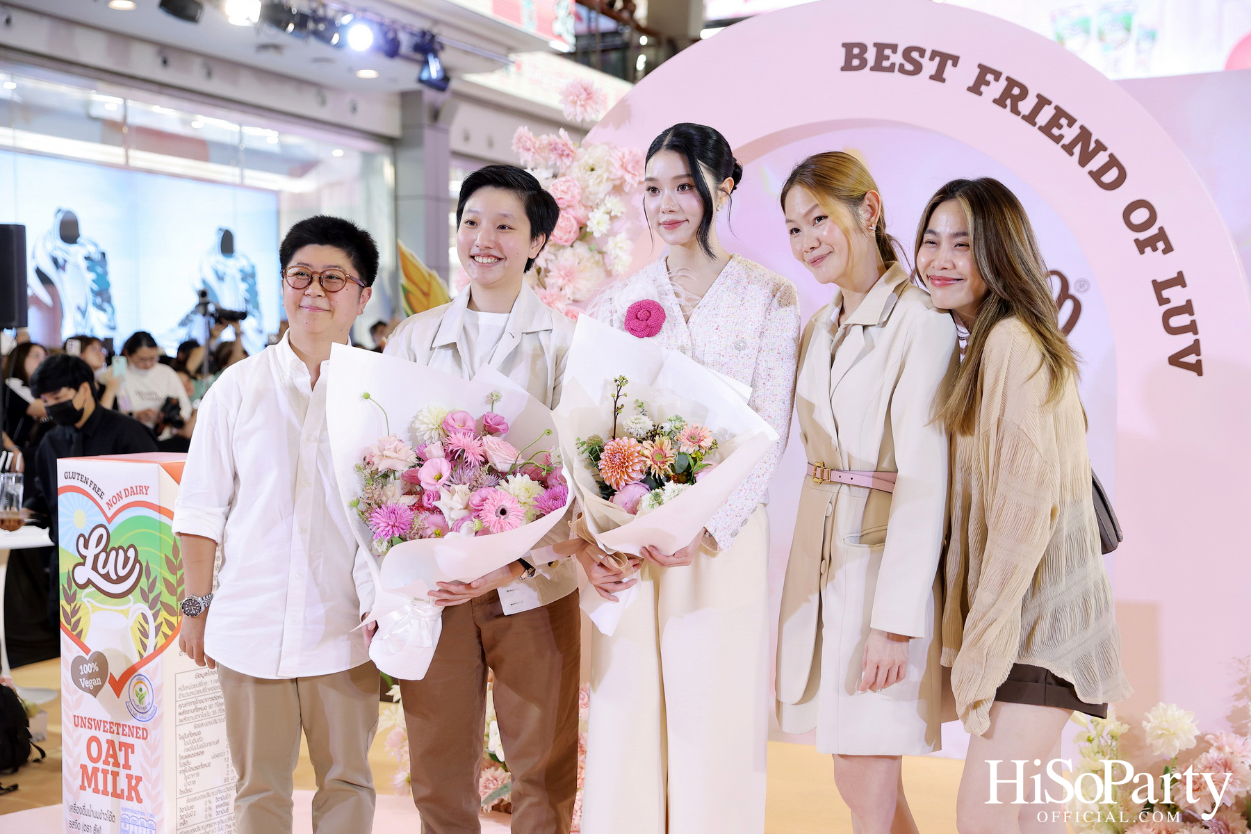 The Official Launch of LUV Oat Milk Thailand and Best Friend of LUV ‘LingLing Kwong’