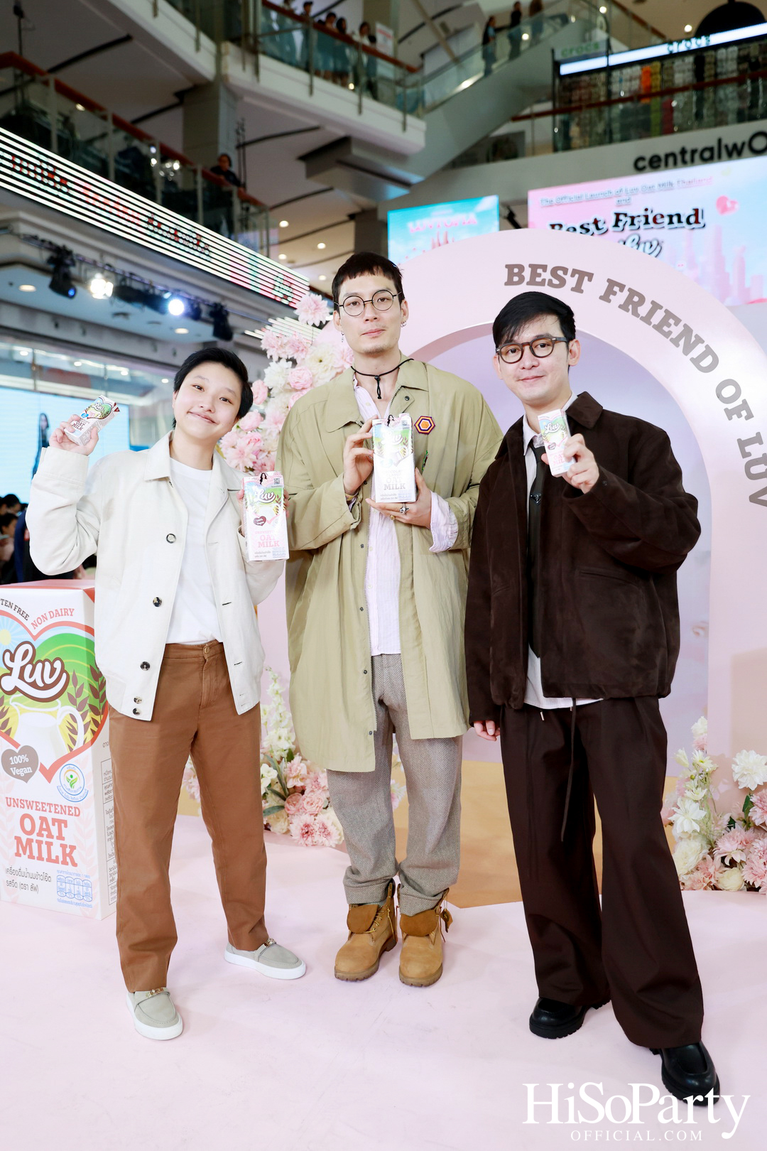 The Official Launch of LUV Oat Milk Thailand and Best Friend of LUV ‘LingLing Kwong’