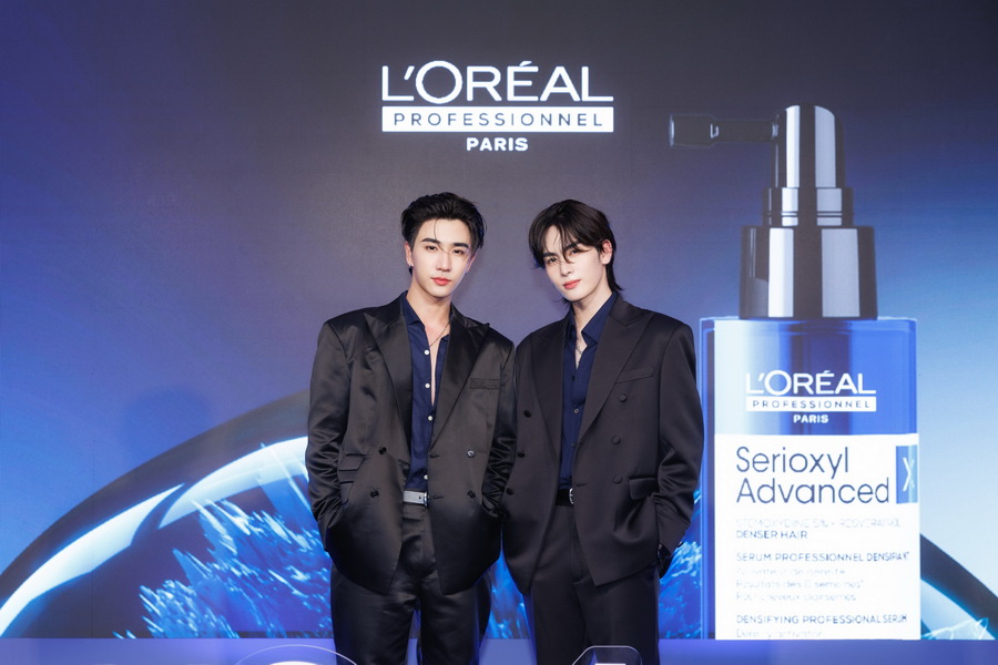 L’Oreal Professionnel ชวนค้นพบ ‘เส้นผมใหม่ใกล้ฉัน’ พร้อมสองหนุ่ม เพิร์ธ-แซนต้า ใจกลางสยาม