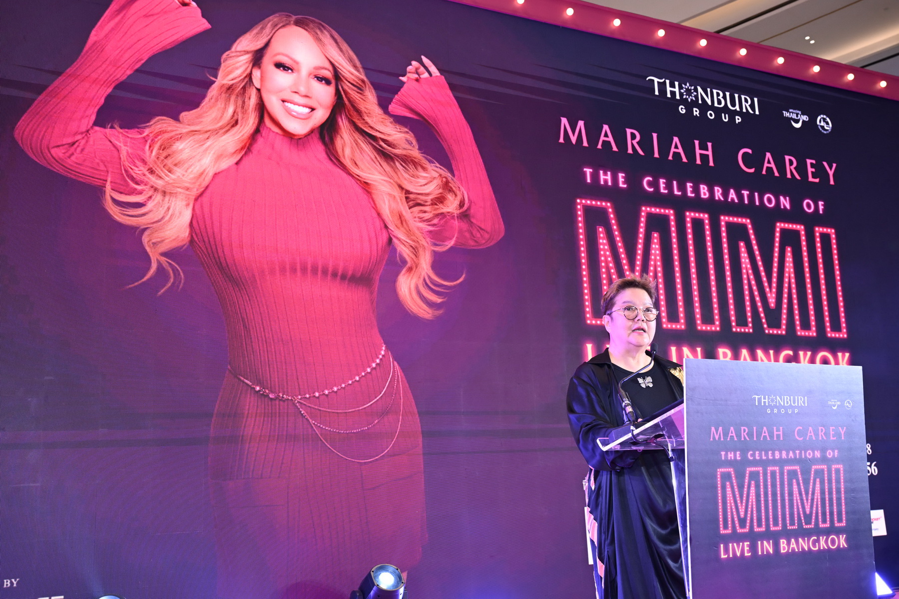 งานแถลงข่าว ตำนาน Mariah Carey กับคอนเสิร์ตที่หลายคนรอคอย ‘Mariah Carey: The Celebration of MIMI – Live in Bangkok’