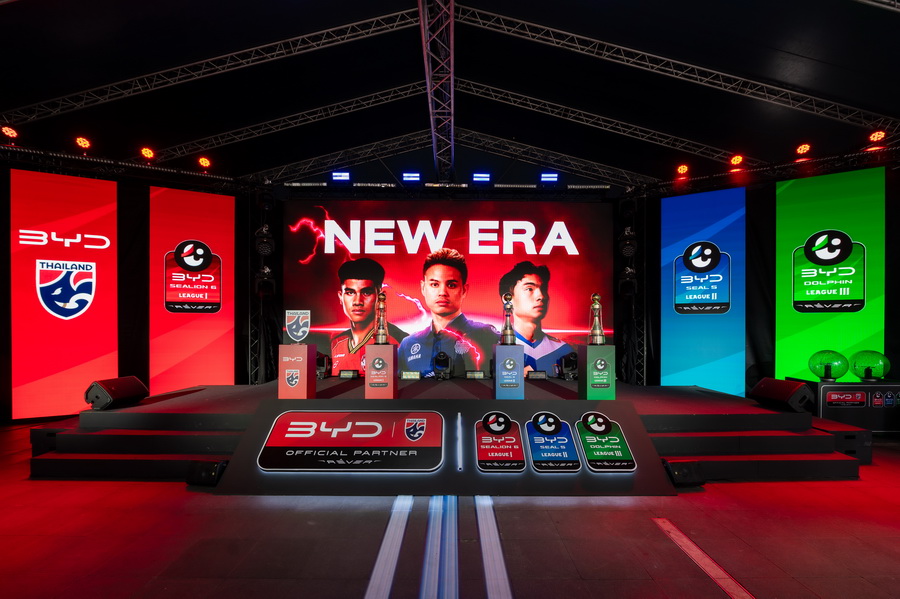 BYD ชาร์จพลังบอลไทย – พันธกิจใหม่สู่การยกระดับวงการลูกหนังไทยอย่างยั่งยืน