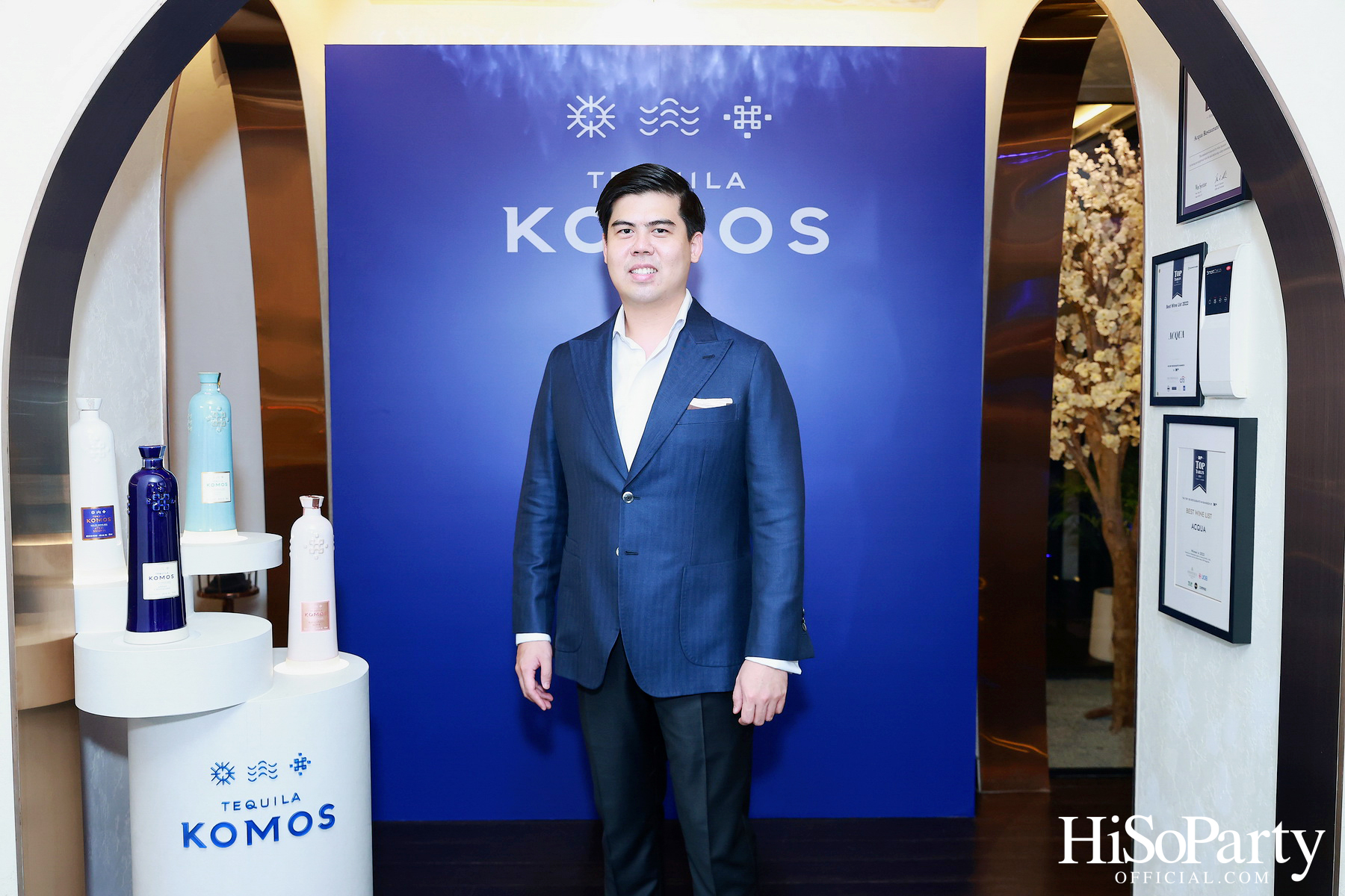 Tequila KOMOS เปิดตัวอย่างเป็นทางการในประเทศไทย พร้อมต้อนรับผู้ร่วมก่อตั้งแบรนด์ Richard Betts