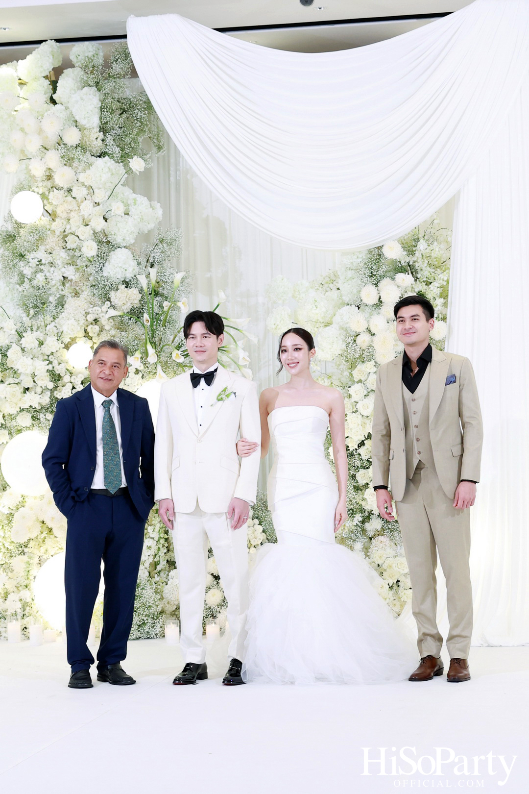 งานฉลองมงคลสมรสระหว่าง สรัลชนา อภิสมัยมงคล และ บุญปวีณ บุญมีโชติ