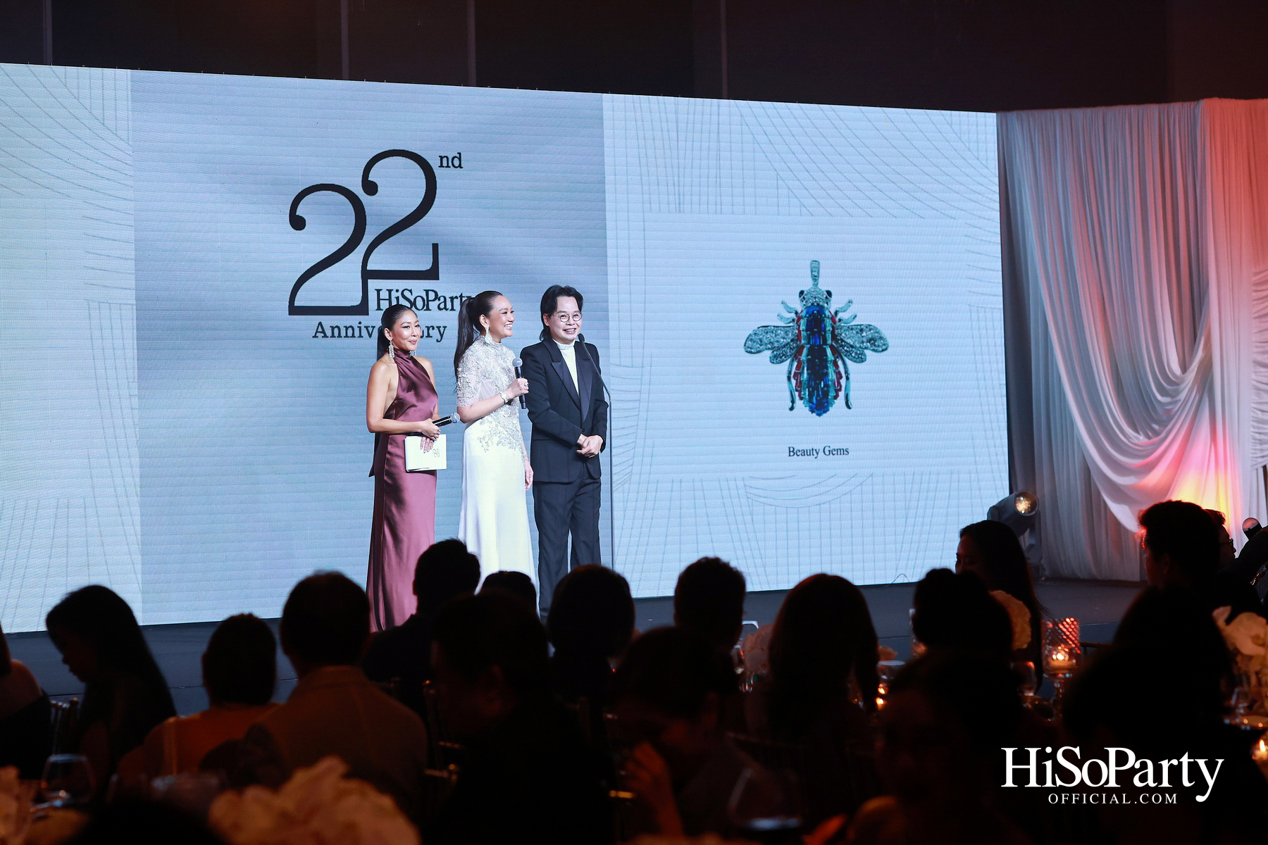 'The Heart of Sharing – หัวใจแห่งการแบ่งปัน' ฉลอง 22 ปี HiSoParty กาล่าดินเนอร์การกุศล