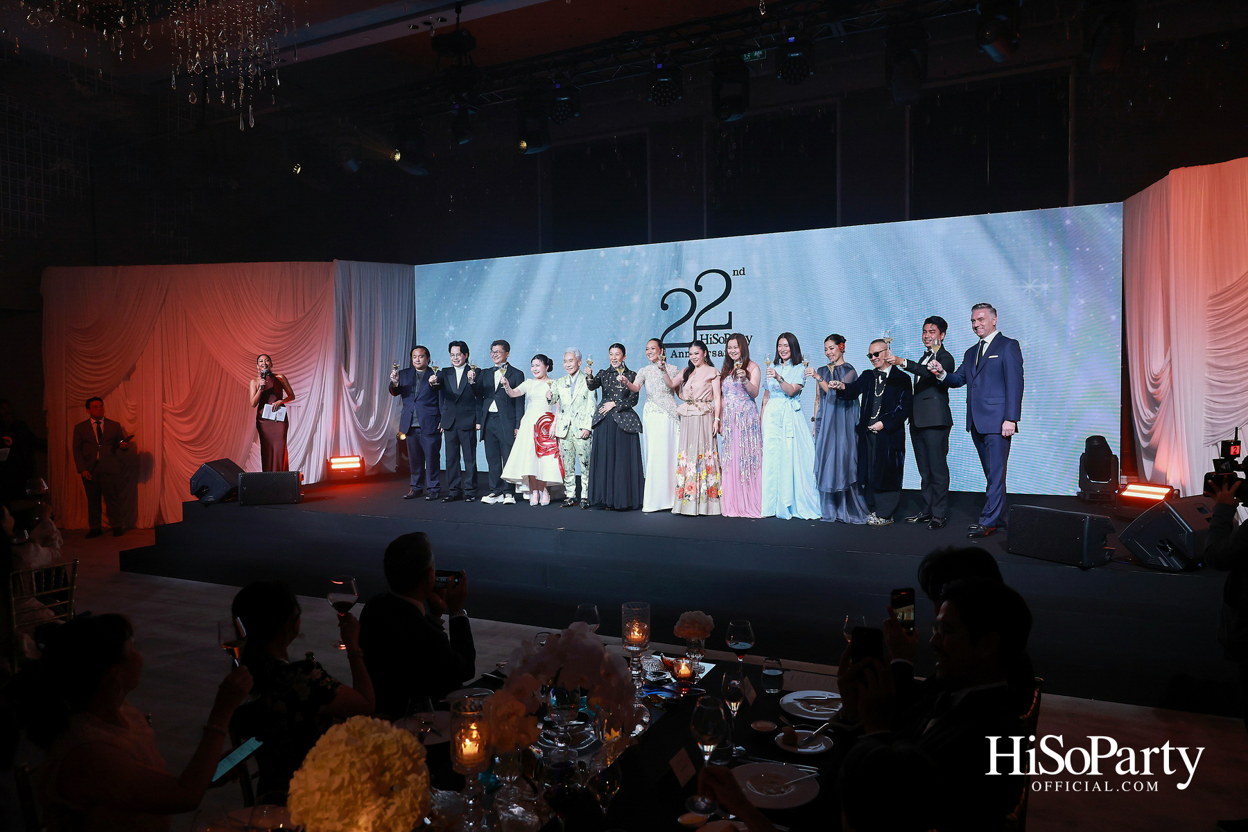 'The Heart of Sharing – หัวใจแห่งการแบ่งปัน' ฉลอง 22 ปี HiSoParty กาล่าดินเนอร์การกุศล