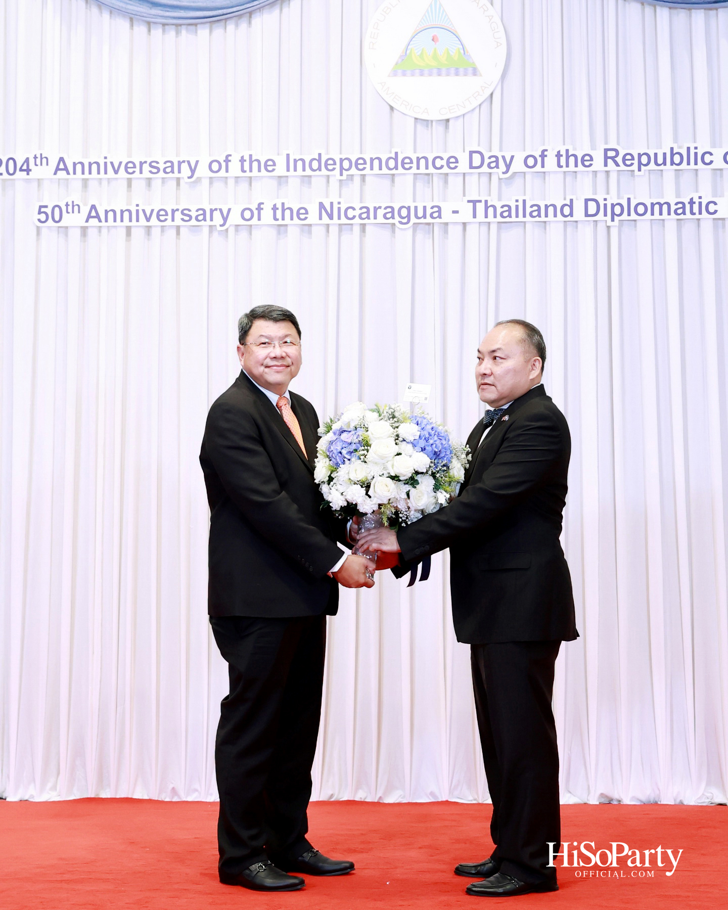สถานกงสุลใหญ่นิการากัว จัดงานเฉลิมฉลองวันชาติและ 50 ปี ความสัมพันธ์ทางการทูตไทย–นิการากัว ครั้งแรกในประเทศไทย