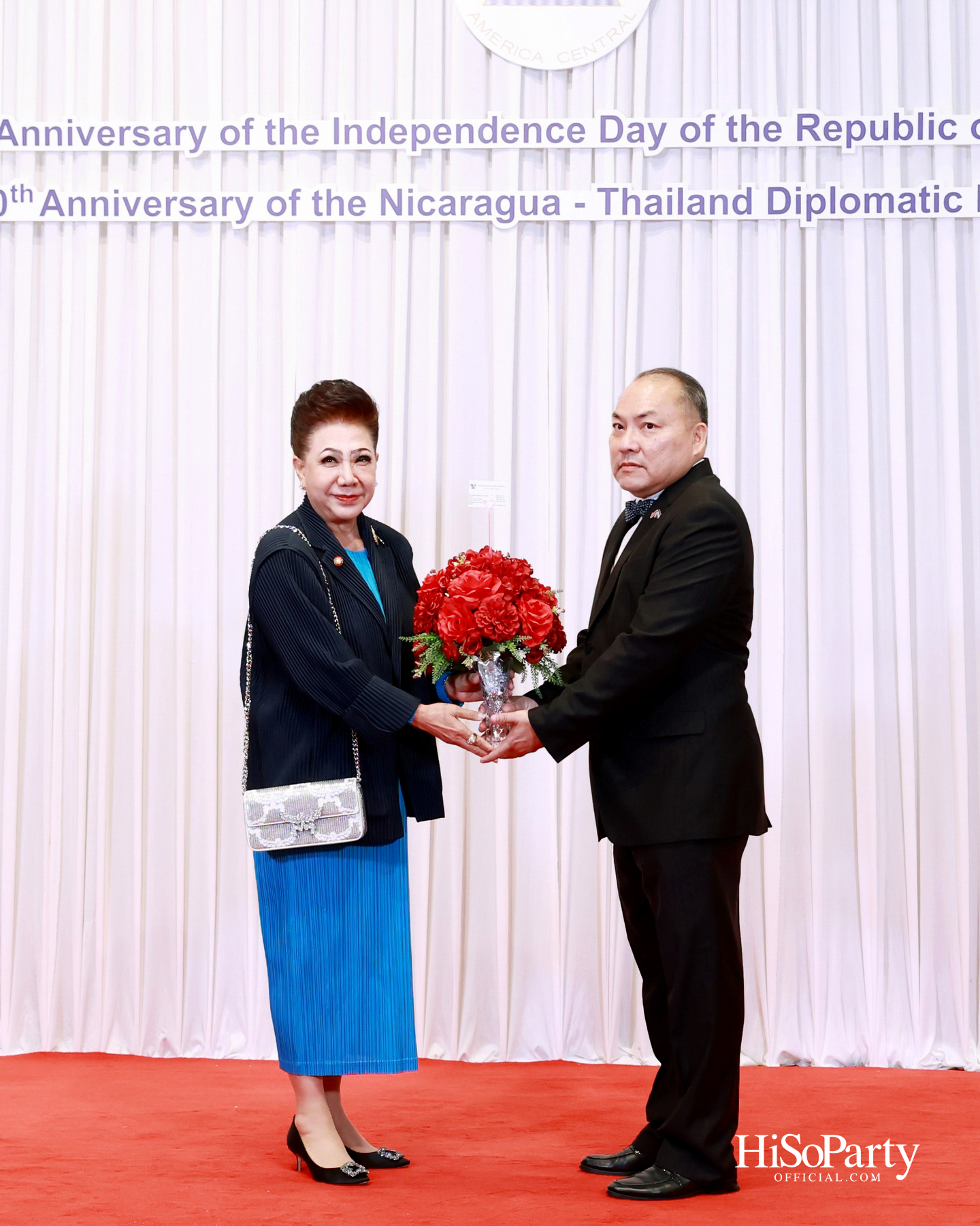 สถานกงสุลใหญ่นิการากัว จัดงานเฉลิมฉลองวันชาติและ 50 ปี ความสัมพันธ์ทางการทูตไทย–นิการากัว ครั้งแรกในประเทศไทย