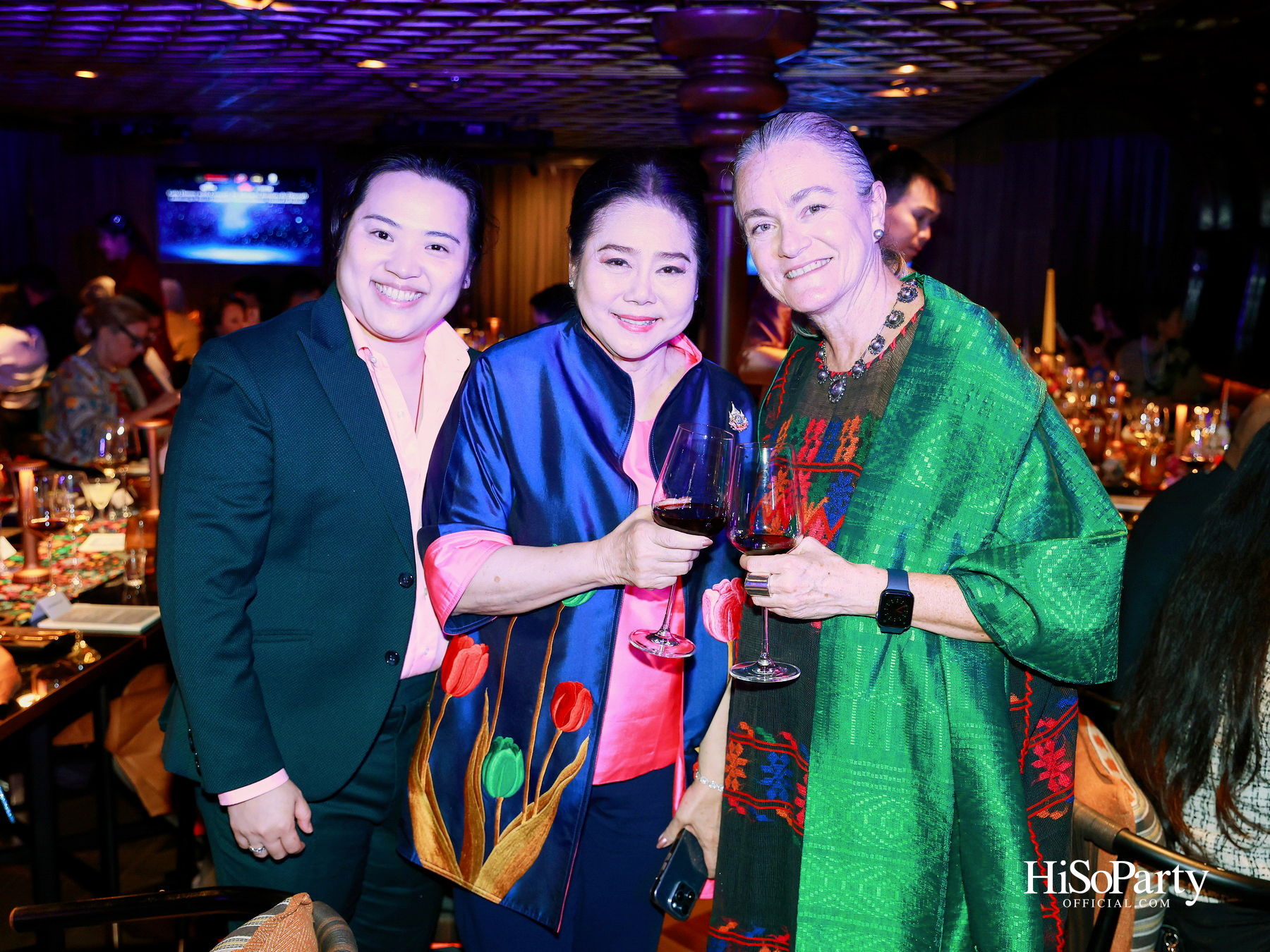 กาล่าดินเนอร์คอนเสิร์ตโดย Mariachi Bonitas de Dinorah บนเรือแซฟฟรอน เฉลิมฉลอง 50 ปี ความสัมพันธ์ทางการทูตไทย–เม็กซิโก